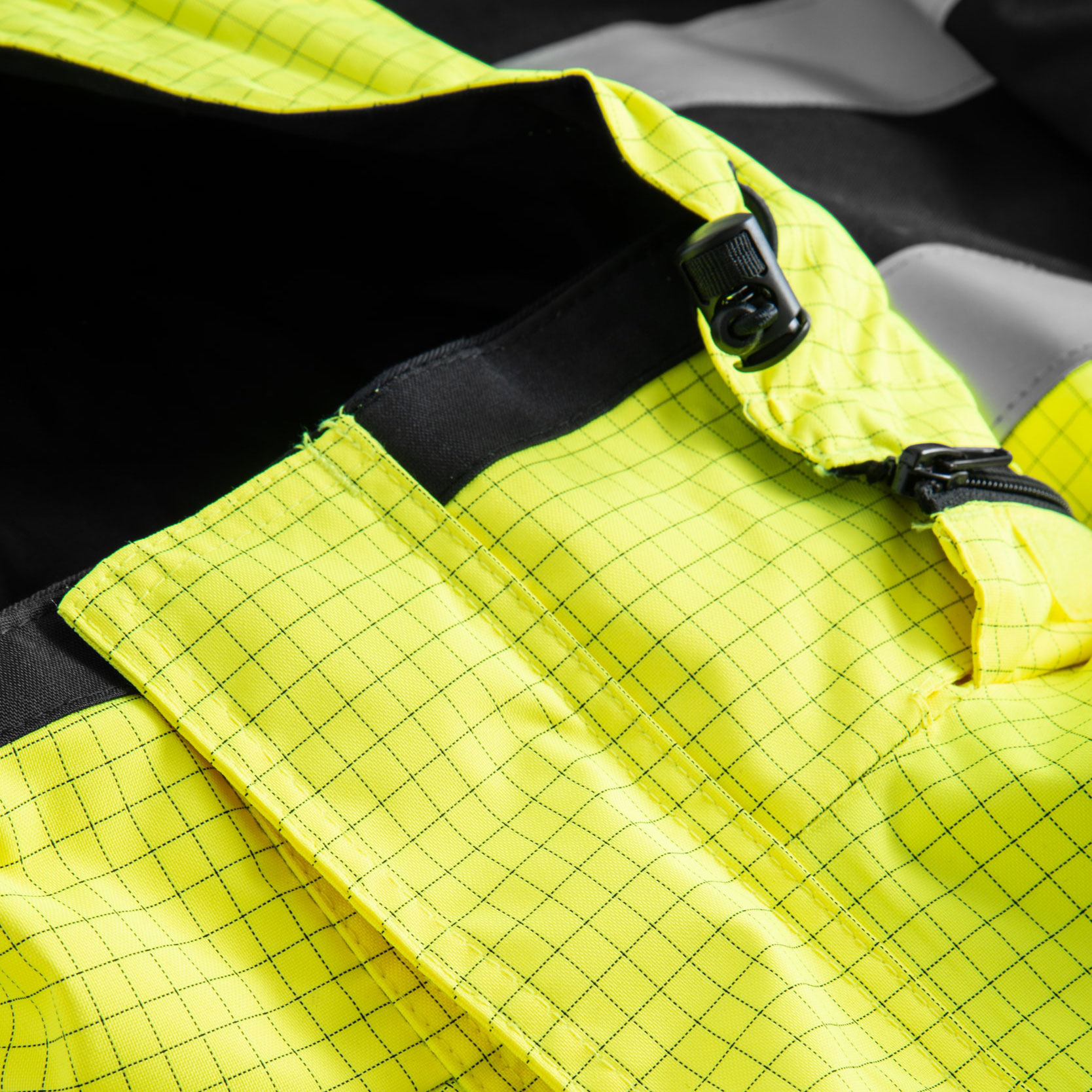 Lyngs&oslash;e Multinorm Winterjacke, Hi-vis Gelb/Schwarz