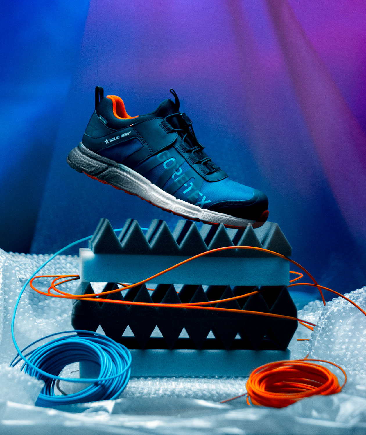 Solid Gear Revolution 2 GTX vernesko S3, Svart/Bl&aring;