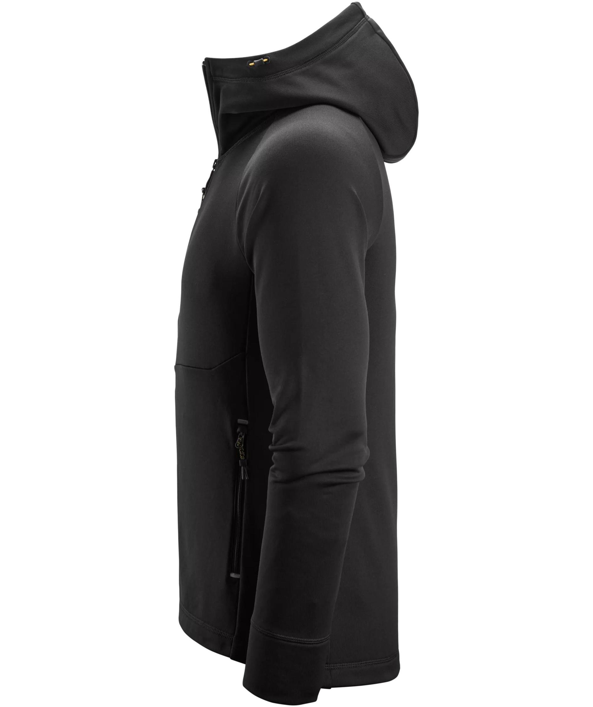 Snickers Flexiwork Polartec&reg; hoodie with zipper 8026 full stretch, Black, large image number 3