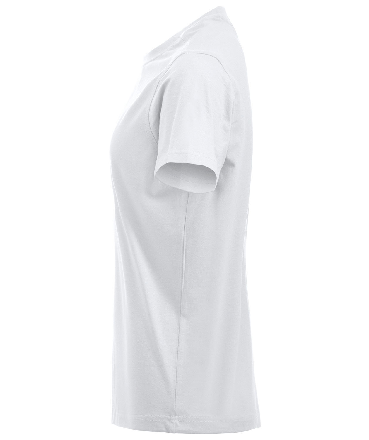 Clique Premium T-shirt dam, Vit, large image number 1