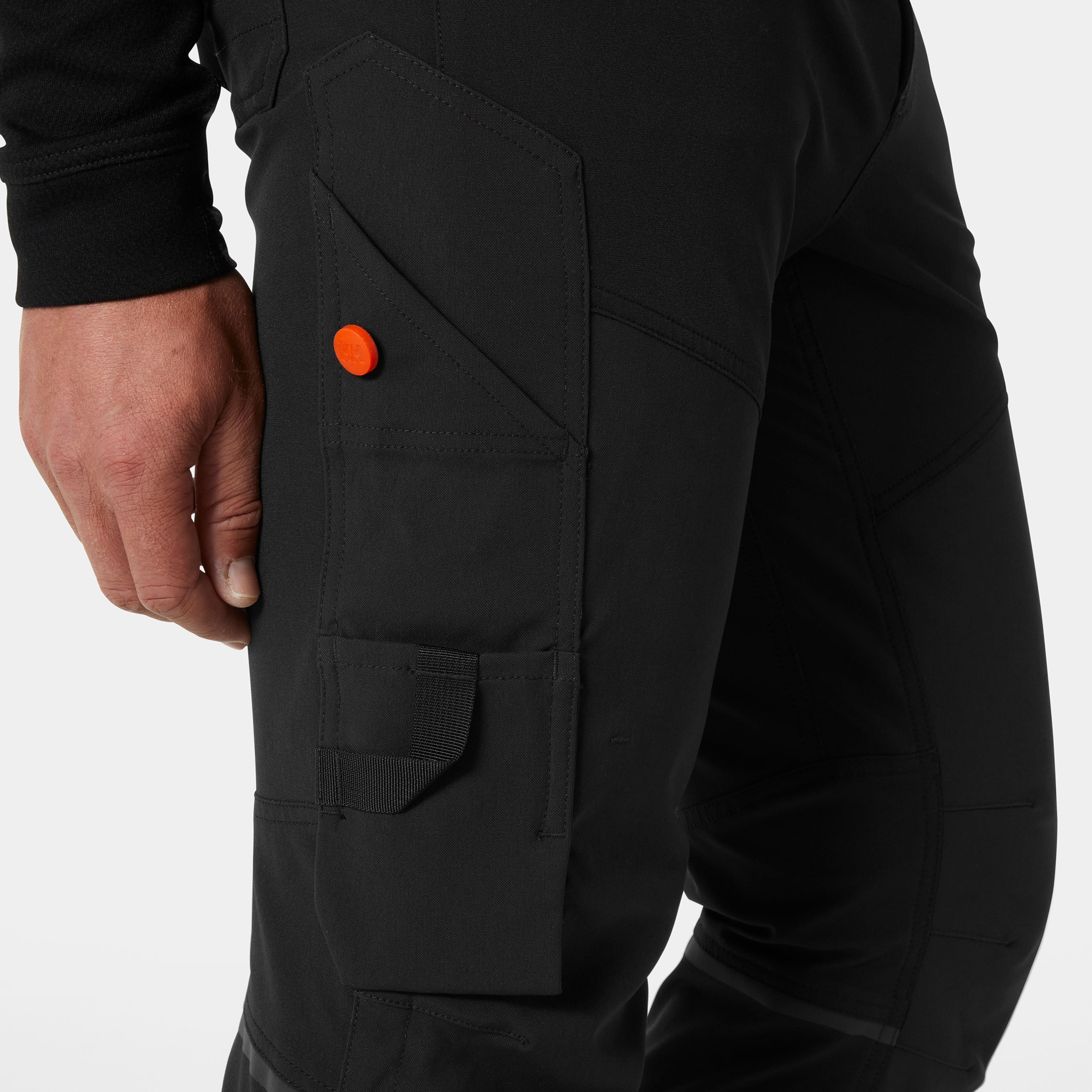 Helly Hansen Kensington BRZ Connect&trade; arbeidsbukse, Black/Orange, large image number 6