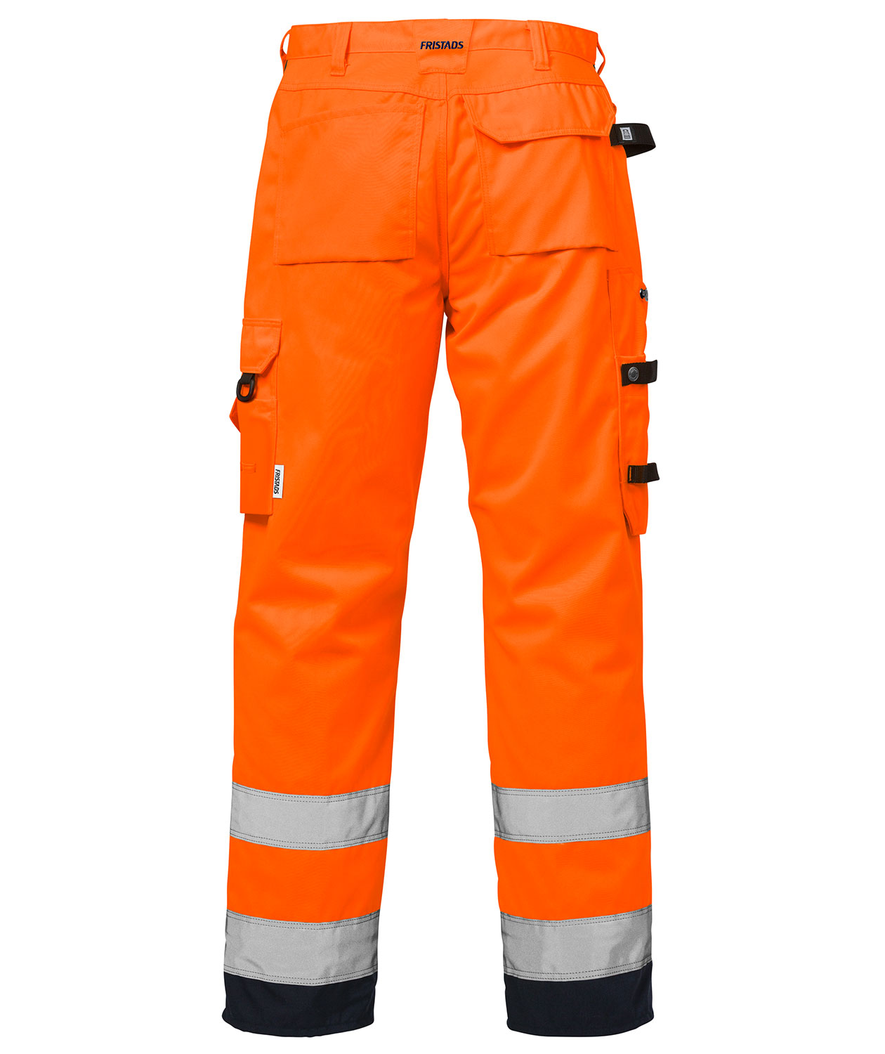 Fristads hantverksbyxa 2025, Varsel Orange/Marinbl&aring;