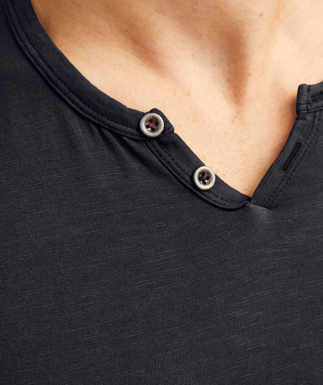 Jack & Jones JJESPLIT T-skjorte, Black, large image number 3