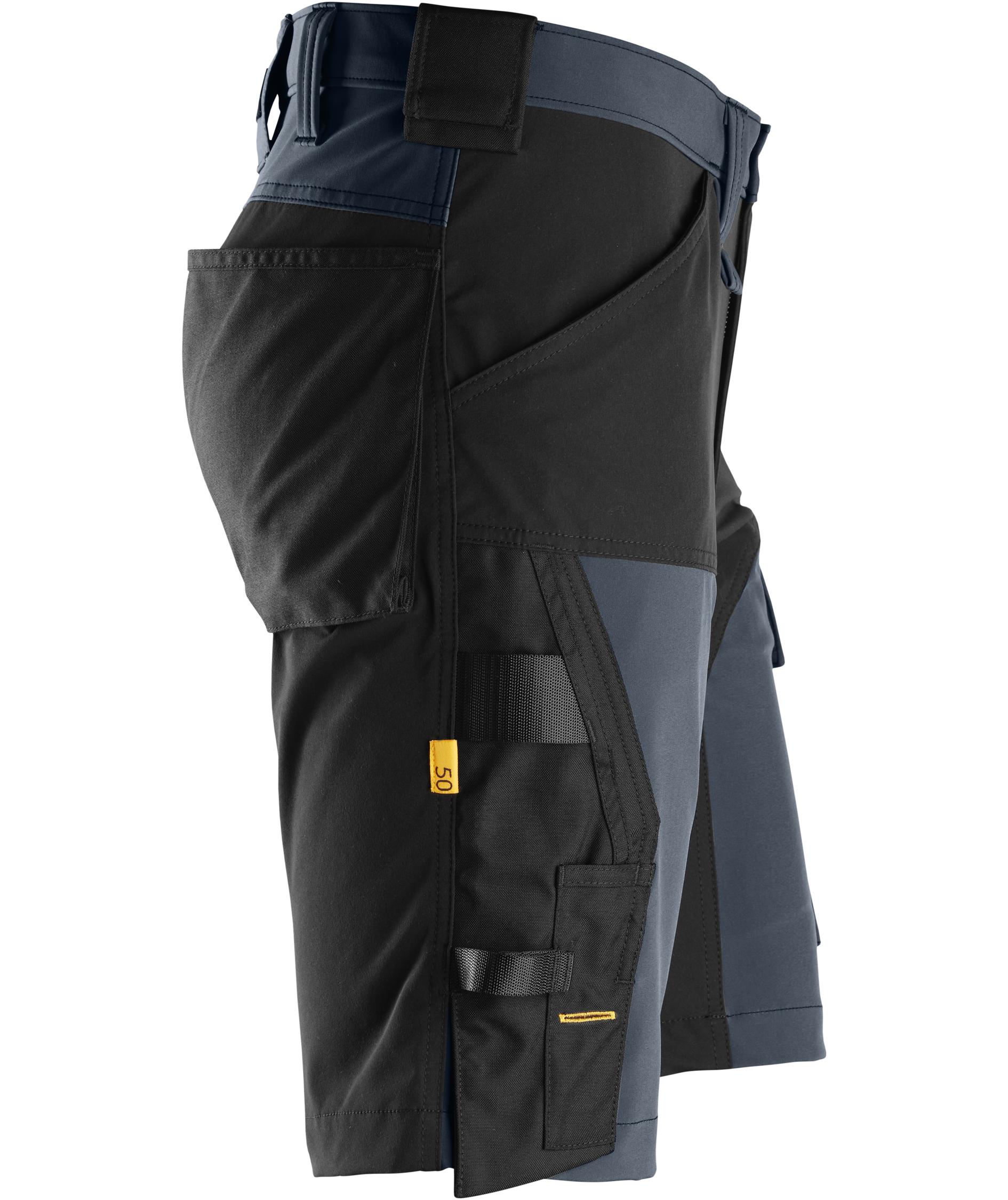 Snickers AllroundWork arbeidsshorts 6173 full, Navy/black, large image number 3