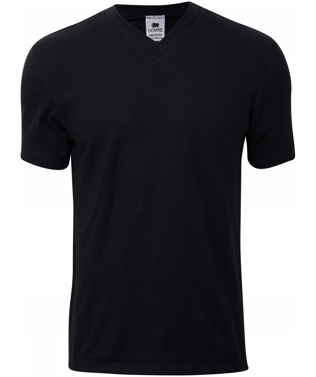 Dovre kortermet undertr&oslash;ye, Svart