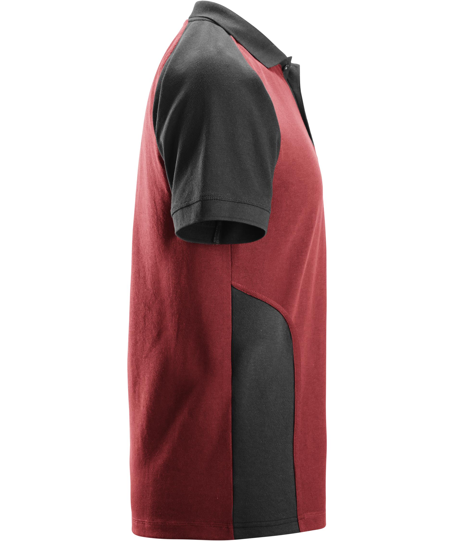 Snickers polo T-skjorte 2750, Chili Red/Black, large image number 2
