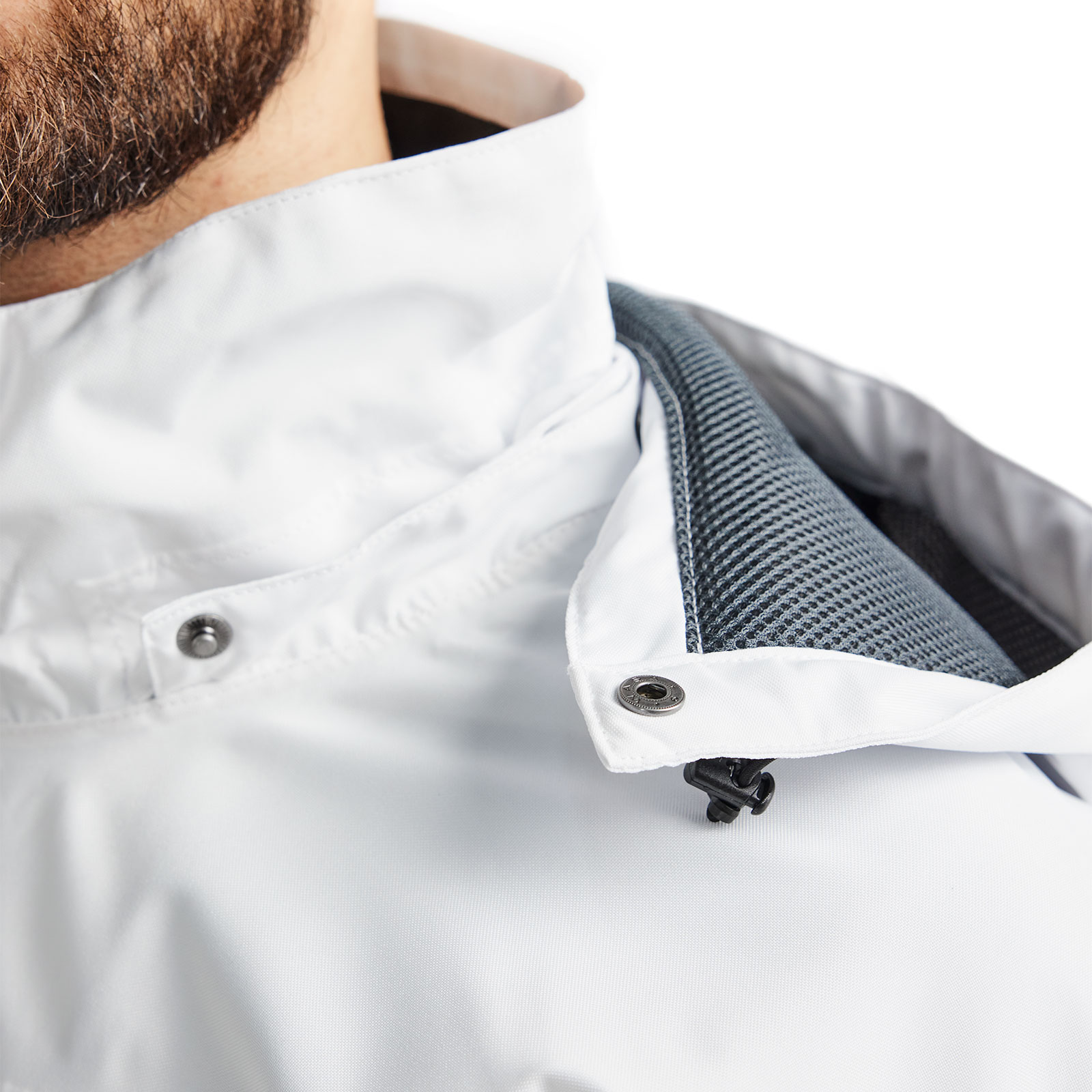 Bl&aring;kl&auml;der Unite vinterjakke, Hvid/m&oslash;rk gr&aring;, large image number 7