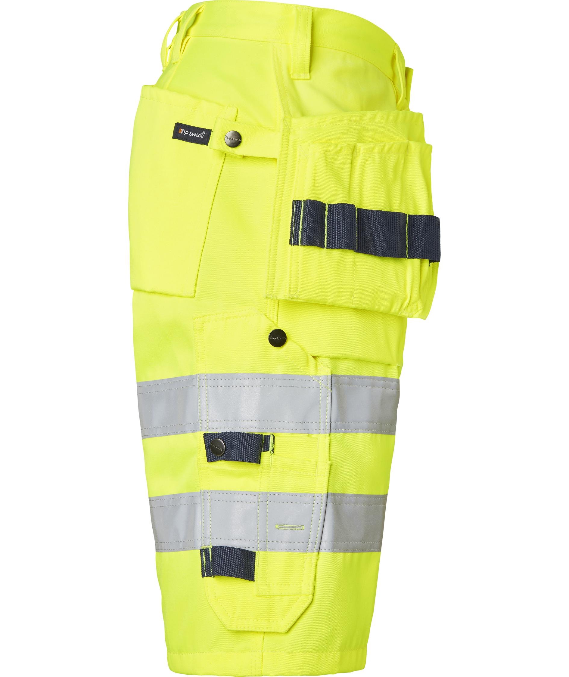 Top Swede hantverksshorts 195, Varsel Gul, large image number 2