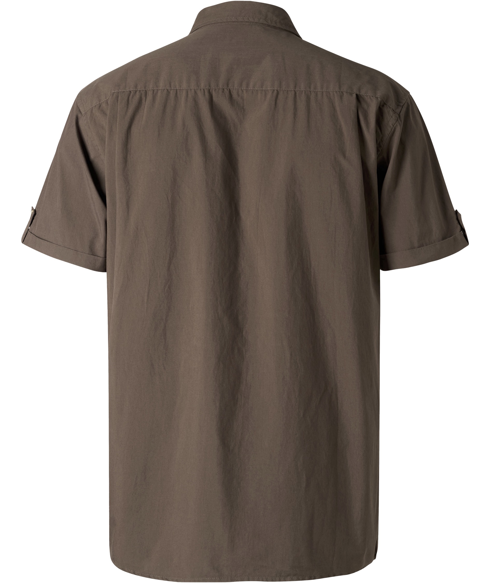 Pinewood Safari kort&aelig;rmet skjorte, Dark Olive, large image number 2