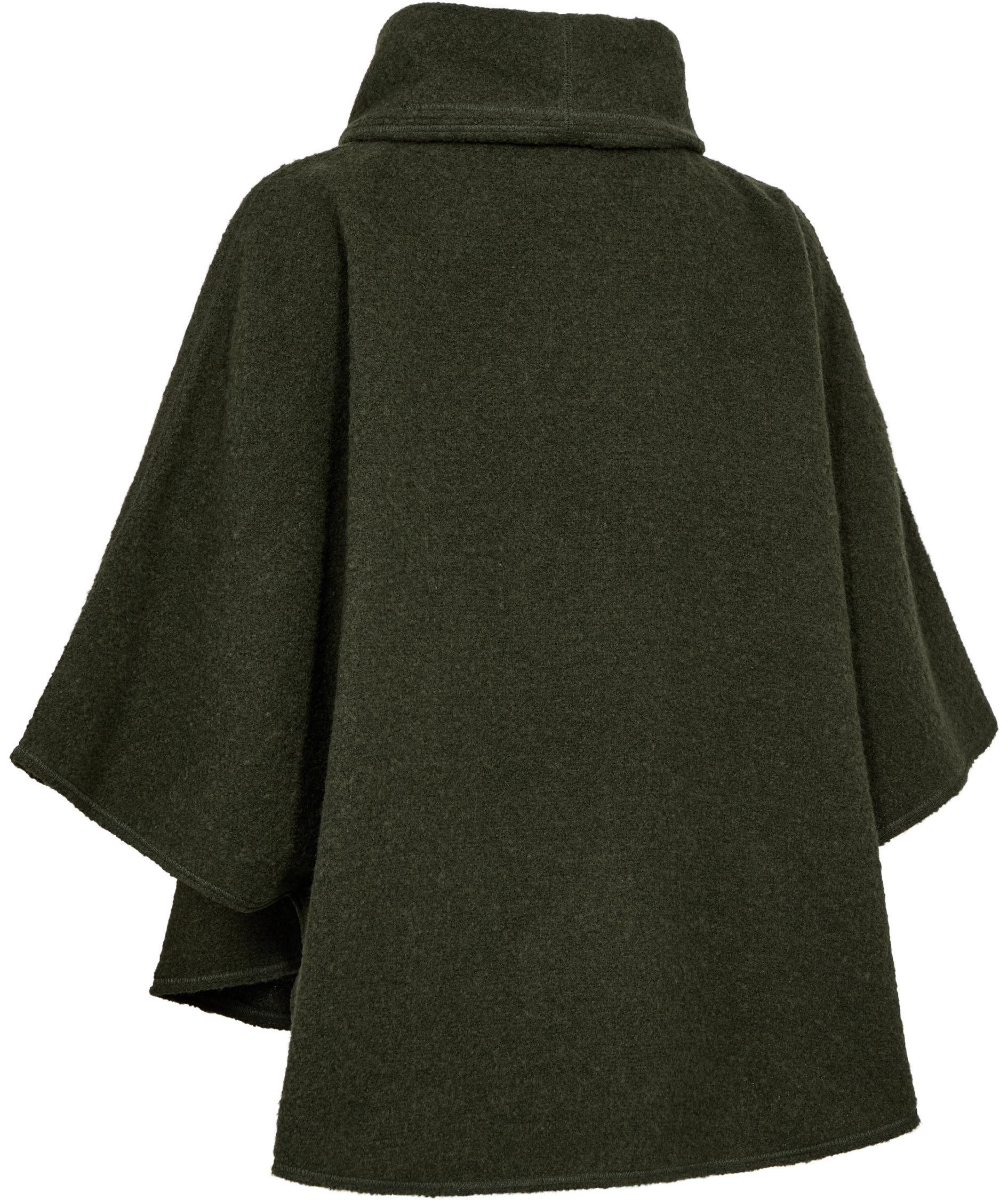 Deerhunter Wilder Damen Cape mit Wolle, Loden Wood