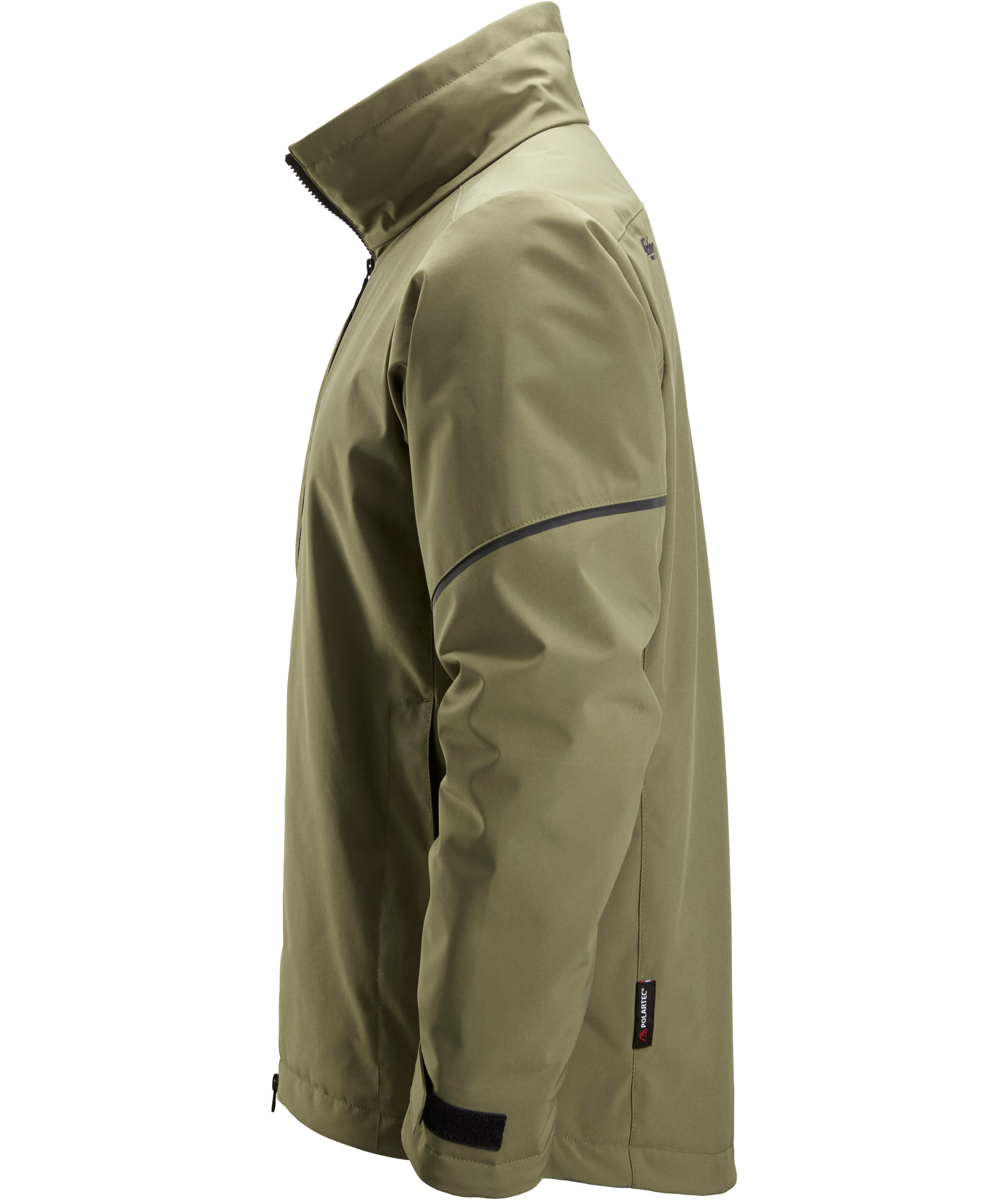Snickers AllroundWork softshell jacket 1905, Khaki green, large image number 3