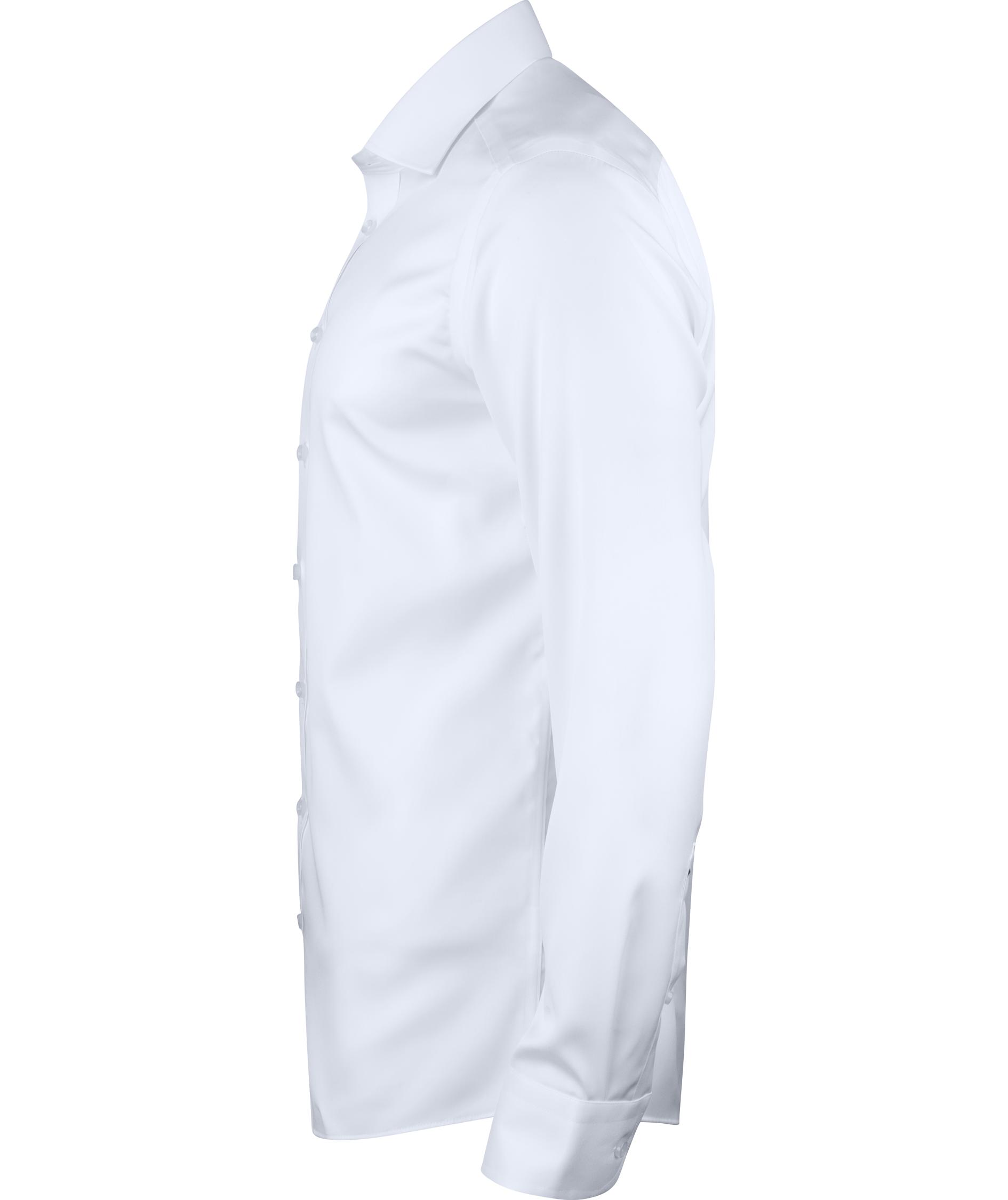 J. Harvest & Frost Twill Green Bow O1 slim fit skjorta, Vit, large image number 4