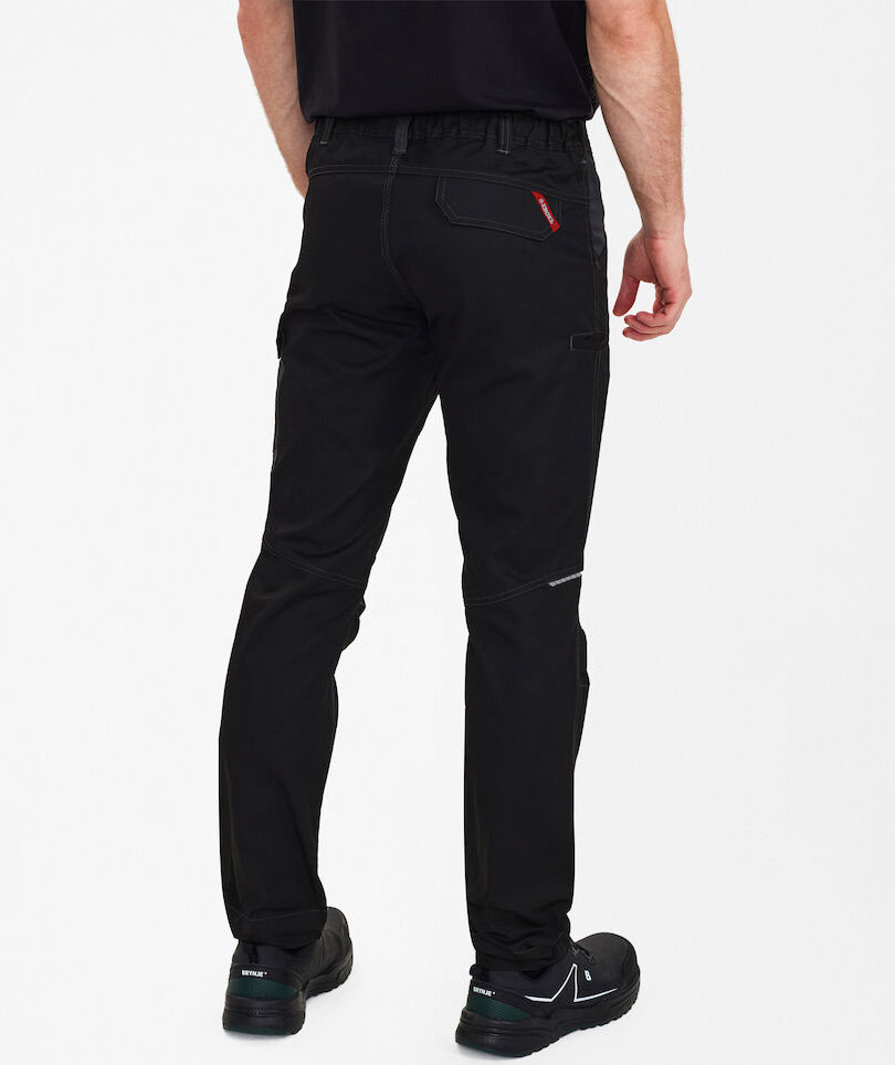 Engel Venture Arbeitshose, Schwarz/Anthrazitgrau, large image number 3