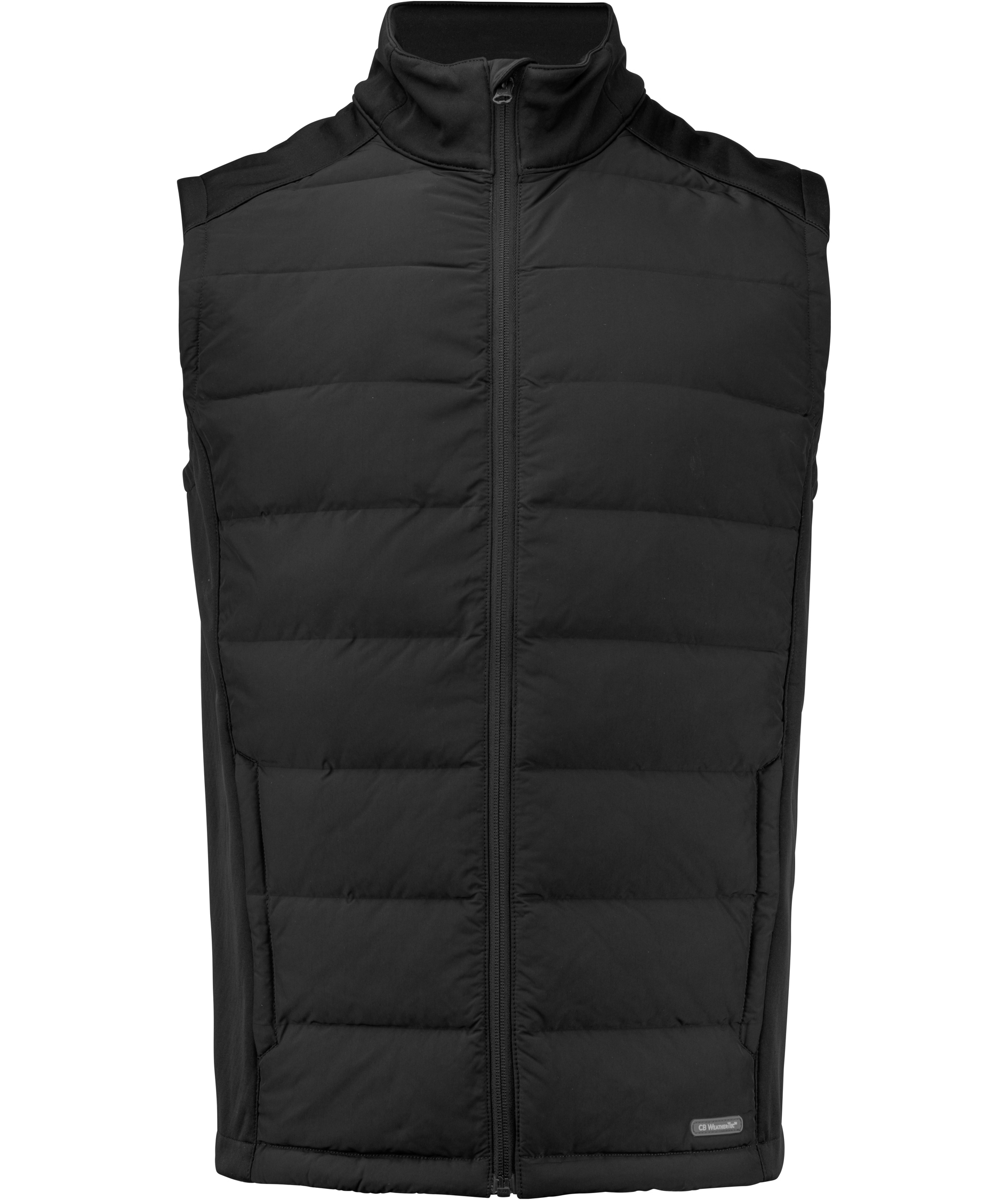 Cutter & Buck Oak Harbor vatteret vest, Black, Black, swatch