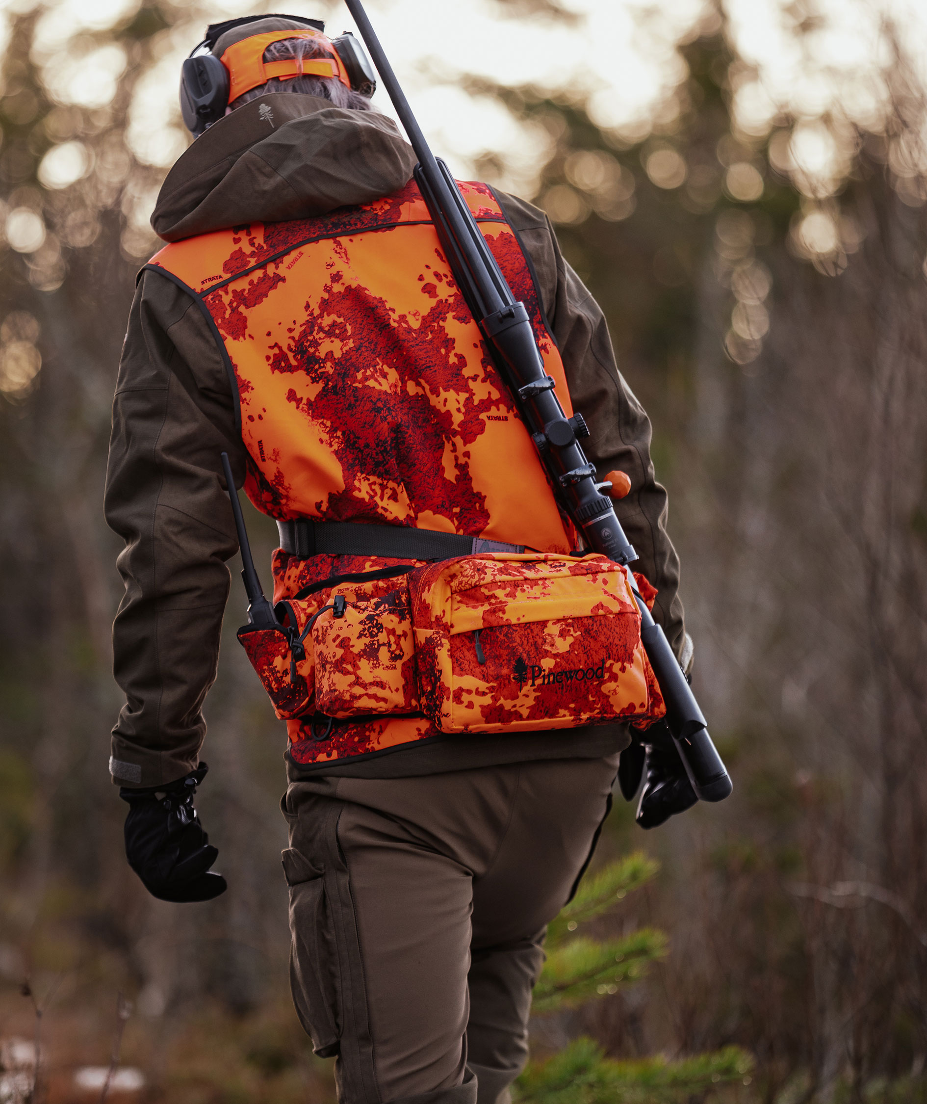 Pinewood&nbsp;Hunters Camou vest, Strata Blaze, large image number 3