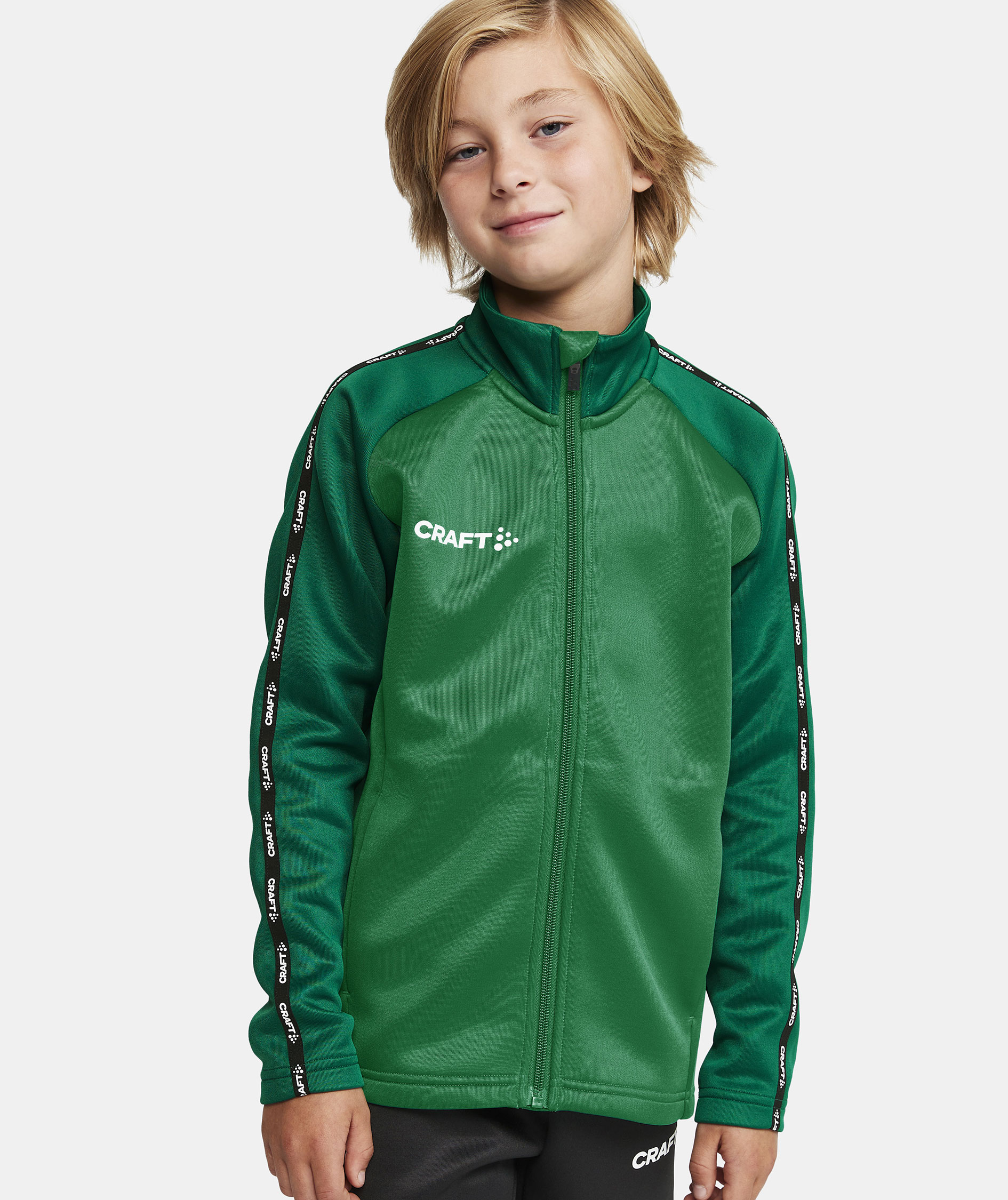 Craft Squad 2.0 cardigan till barn, Team Green-Ivy, large image number 4