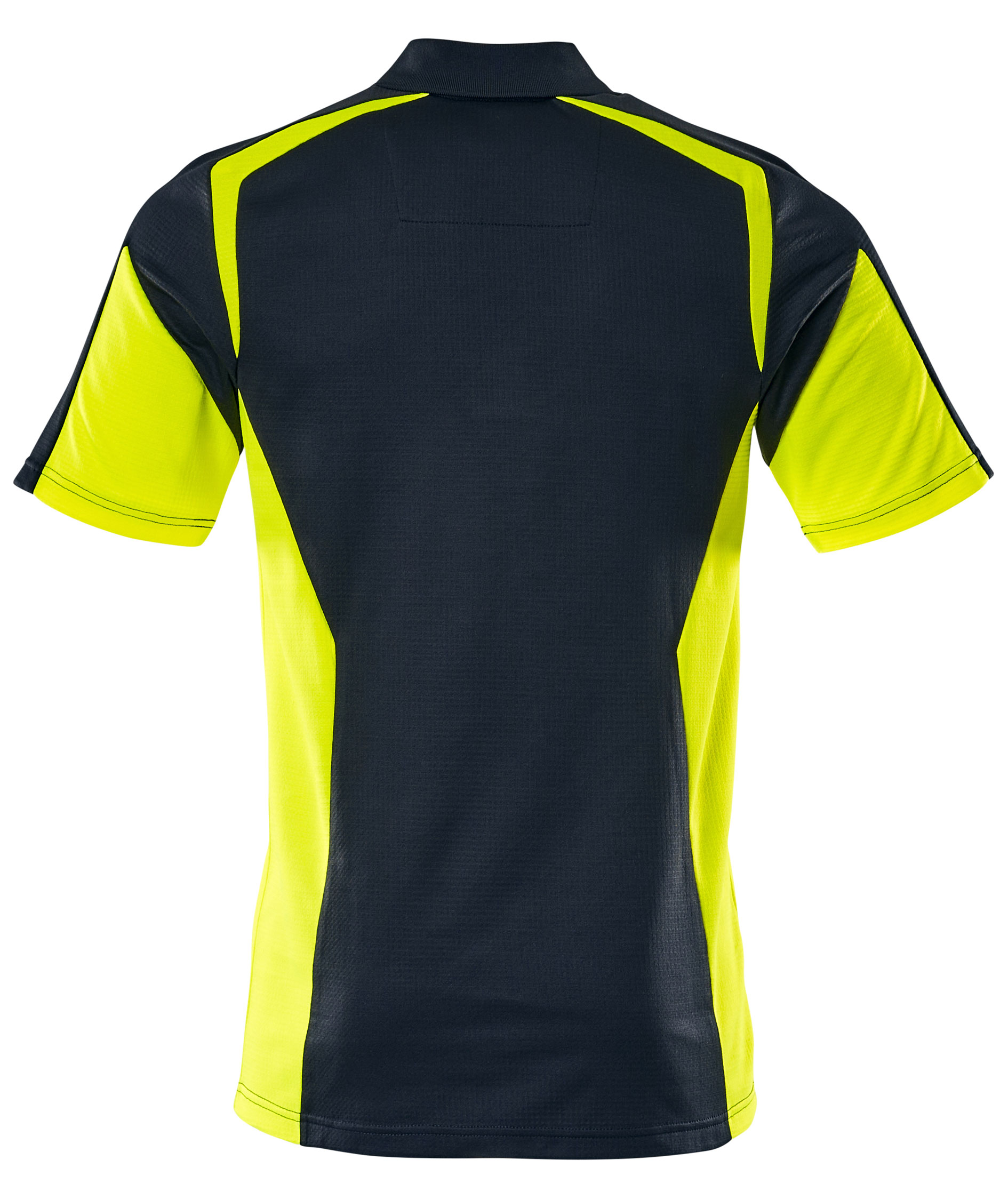 Mascot Accelerate Safe polo shirt, Dark Marine/Hi-Vis Yellow, large image number 1