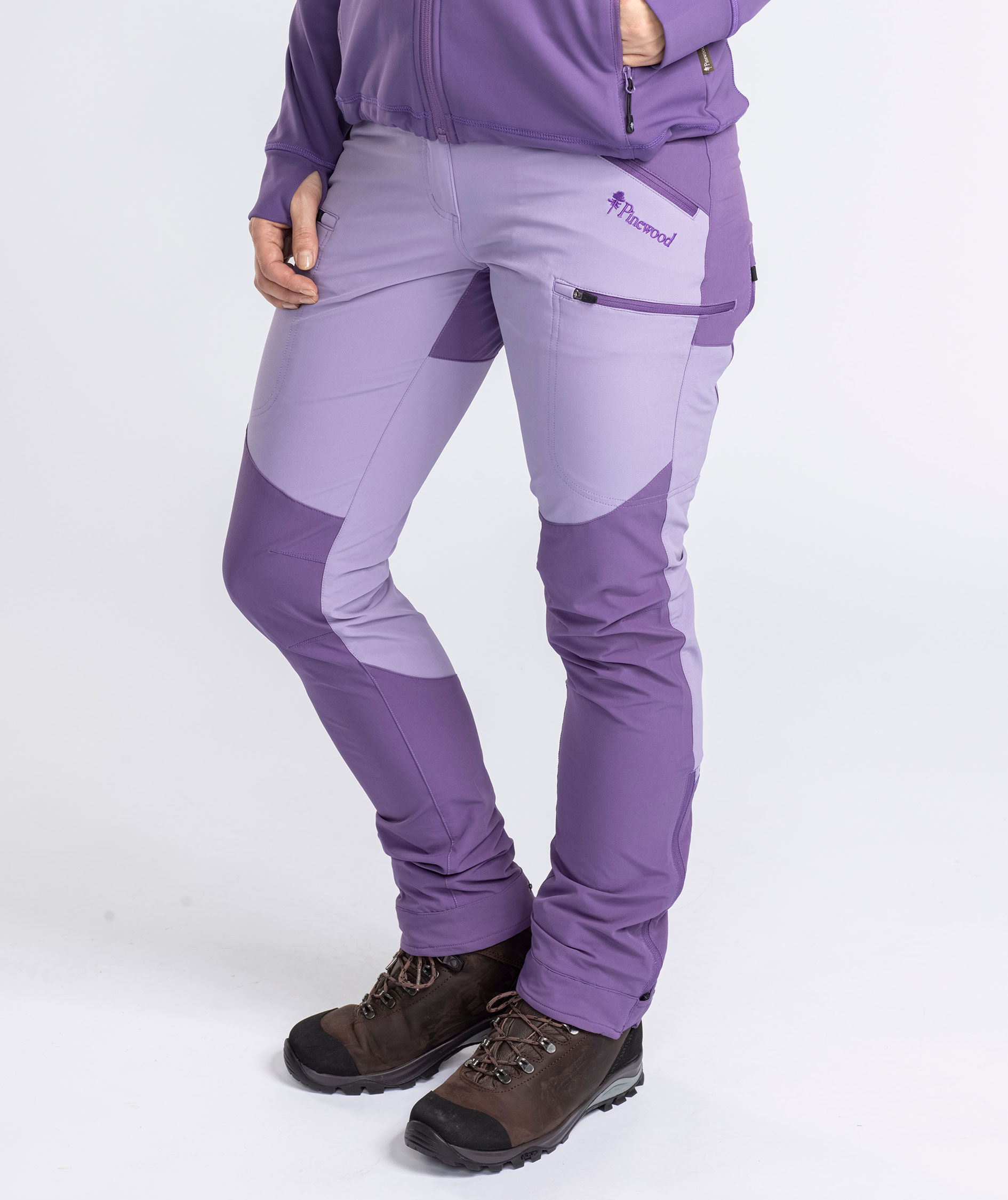 Pinewood&nbsp;Abisko Light damebukser, Light Lilac/Lilac, large image number 3