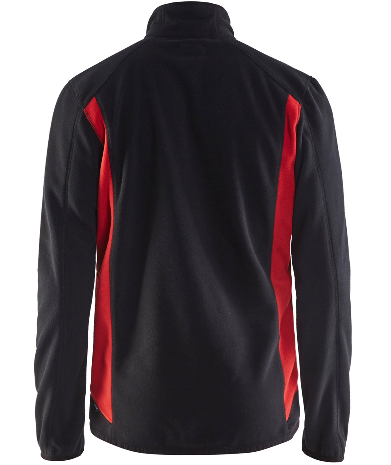 Bl&aring;kl&auml;der Unite fleecejakke, Svart/R&oslash;d