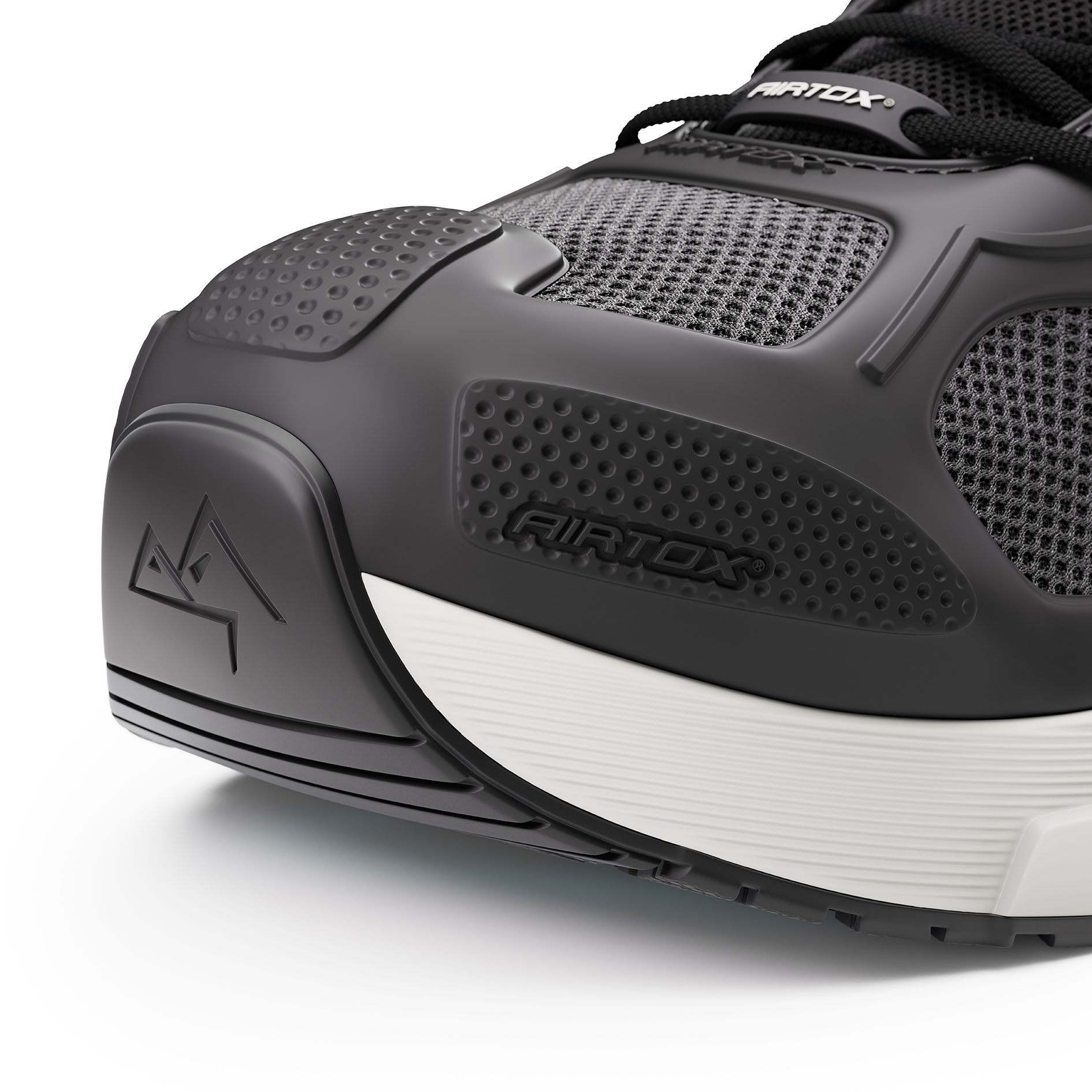 Airtox FM1 Sicherheitsschuhe S1P, Schwarz/Wei&szlig;, large image number 9