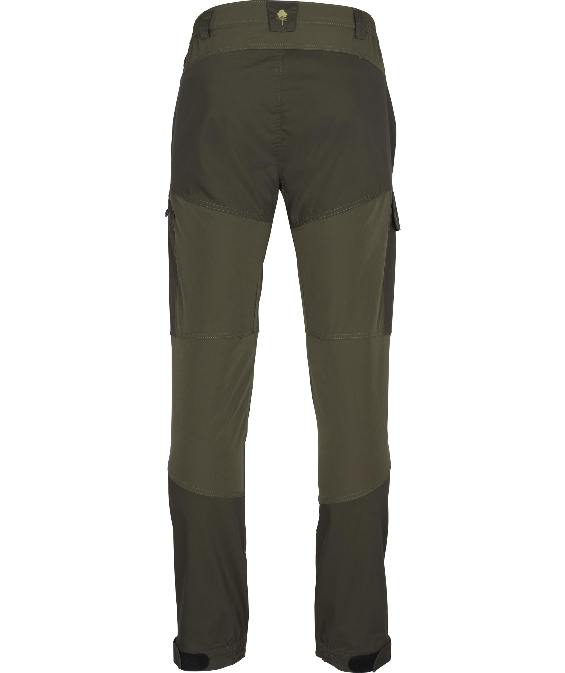 Pinewood Finnveden Trail Hybrid bukser, Dark Olive/Earth Brown, large image number 1