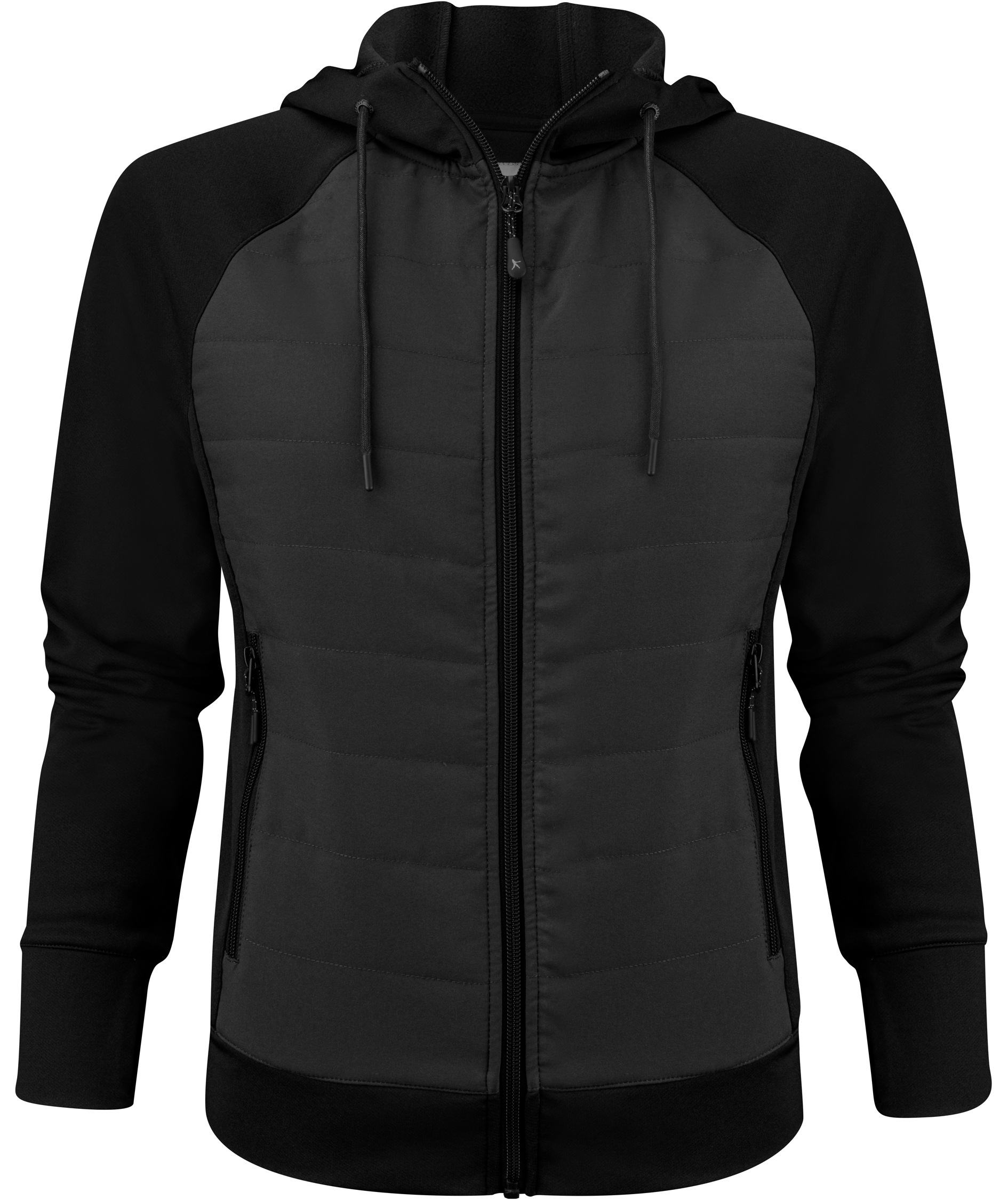 J. Harvest Sportswear Keyport dame hybridjakke, Black, Black, swatch