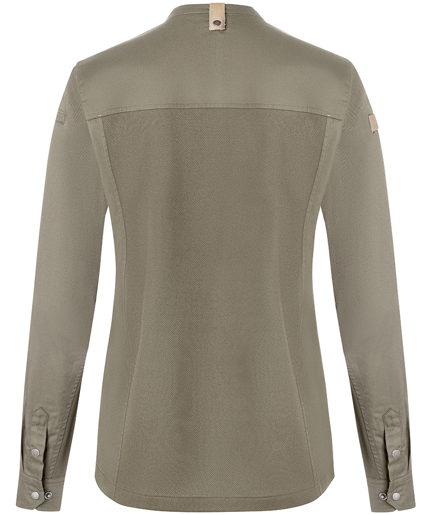 Karlowsky Green-Generation dame kokkejakke, sage, large image number 2