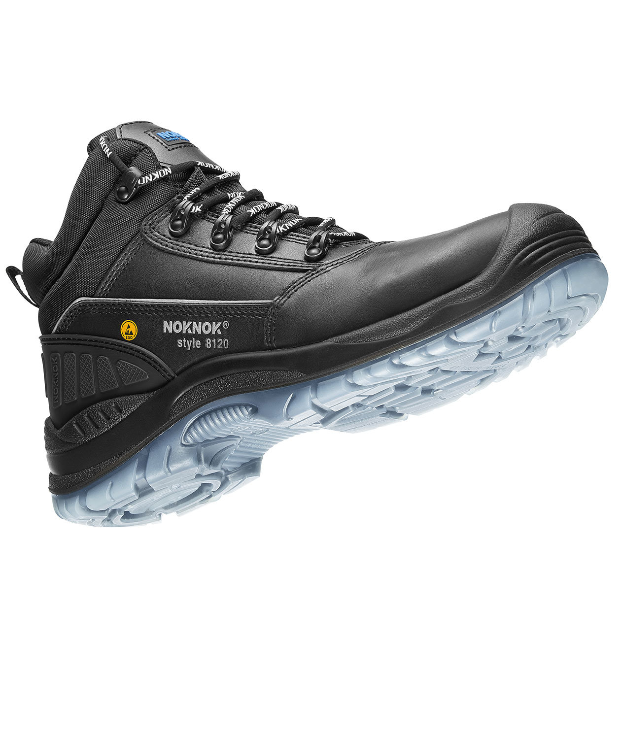 NOKNOK 8120 skyddsk&auml;ngor S3, Svart, large image number 3