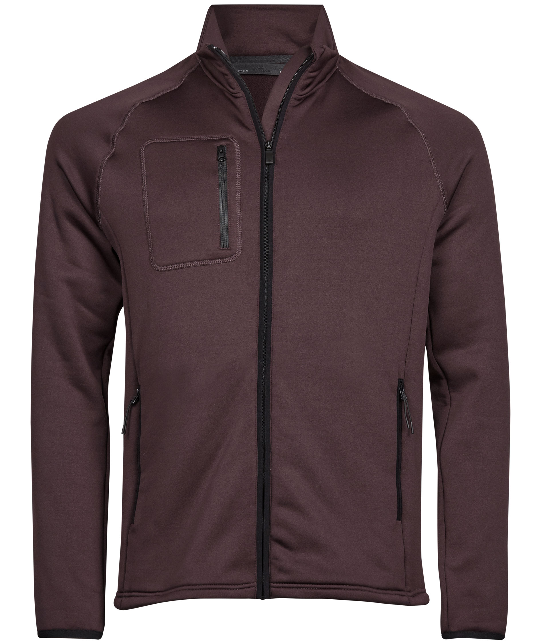 Tee Jays Stretch fleecejacka, Grape