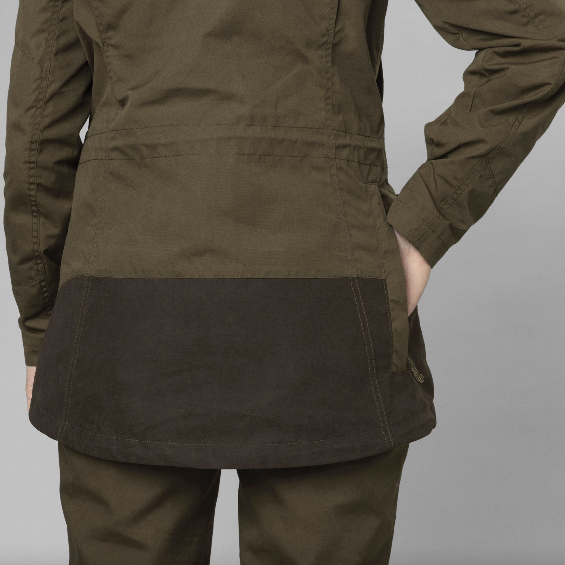 Seeland Key-Point Kora Damen Jacke, Pine green/Grizzly brown, large image number 10