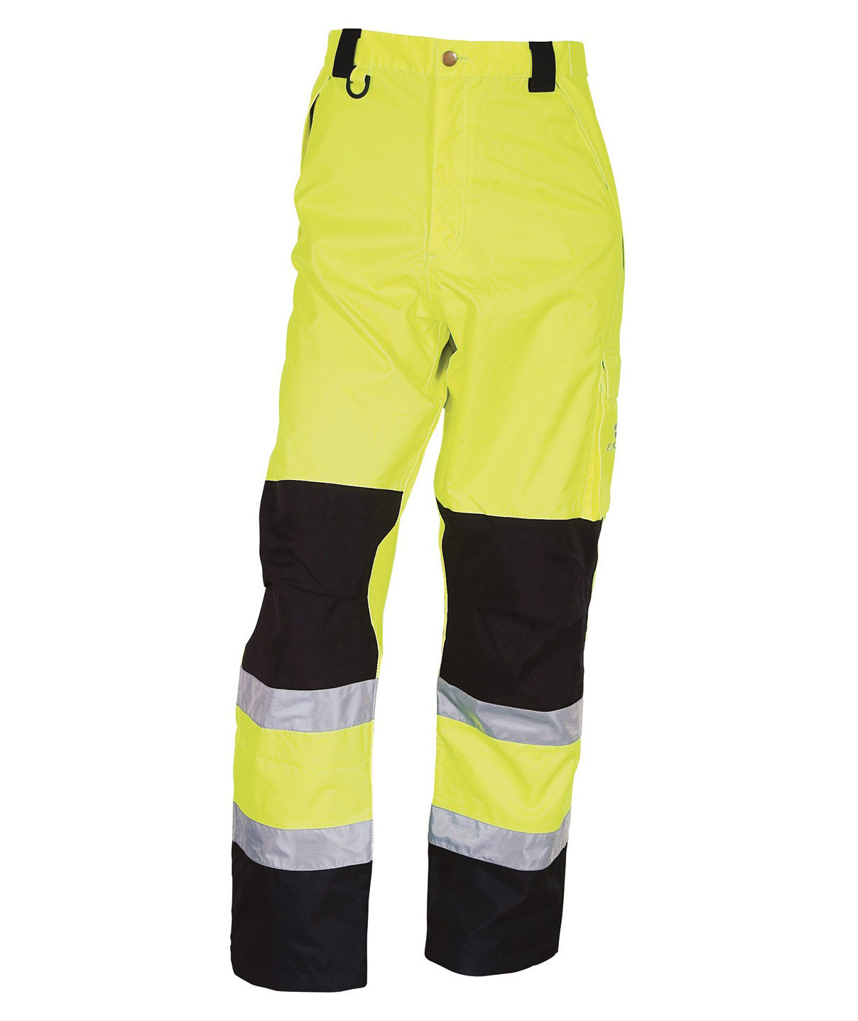 ELKA Visible Xtreme arbejdsbukser, Hi-vis Gul/Sort, large image number 0