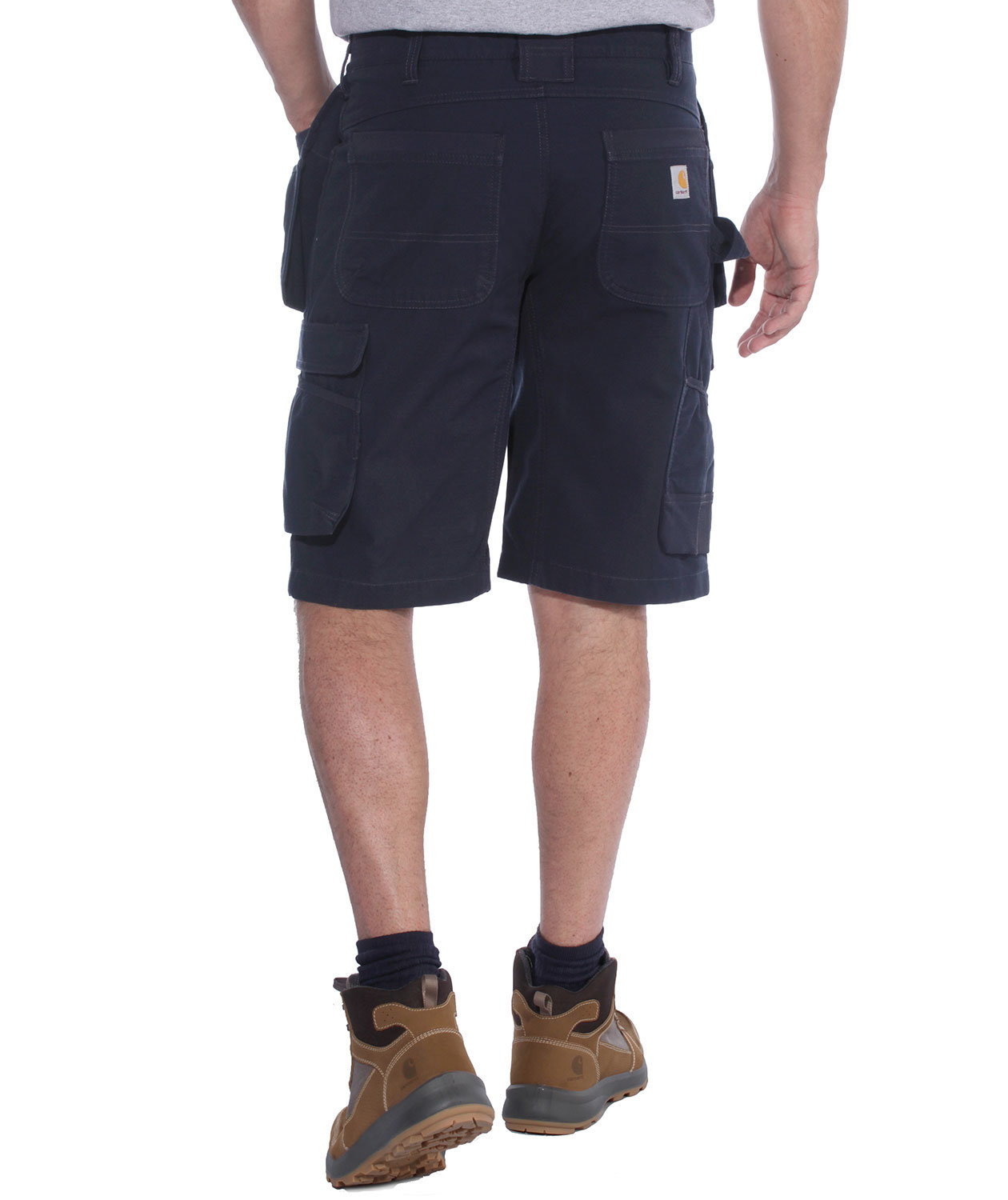 Carhartt h&aring;ndv&aelig;rkershorts, Navy, large image number 2