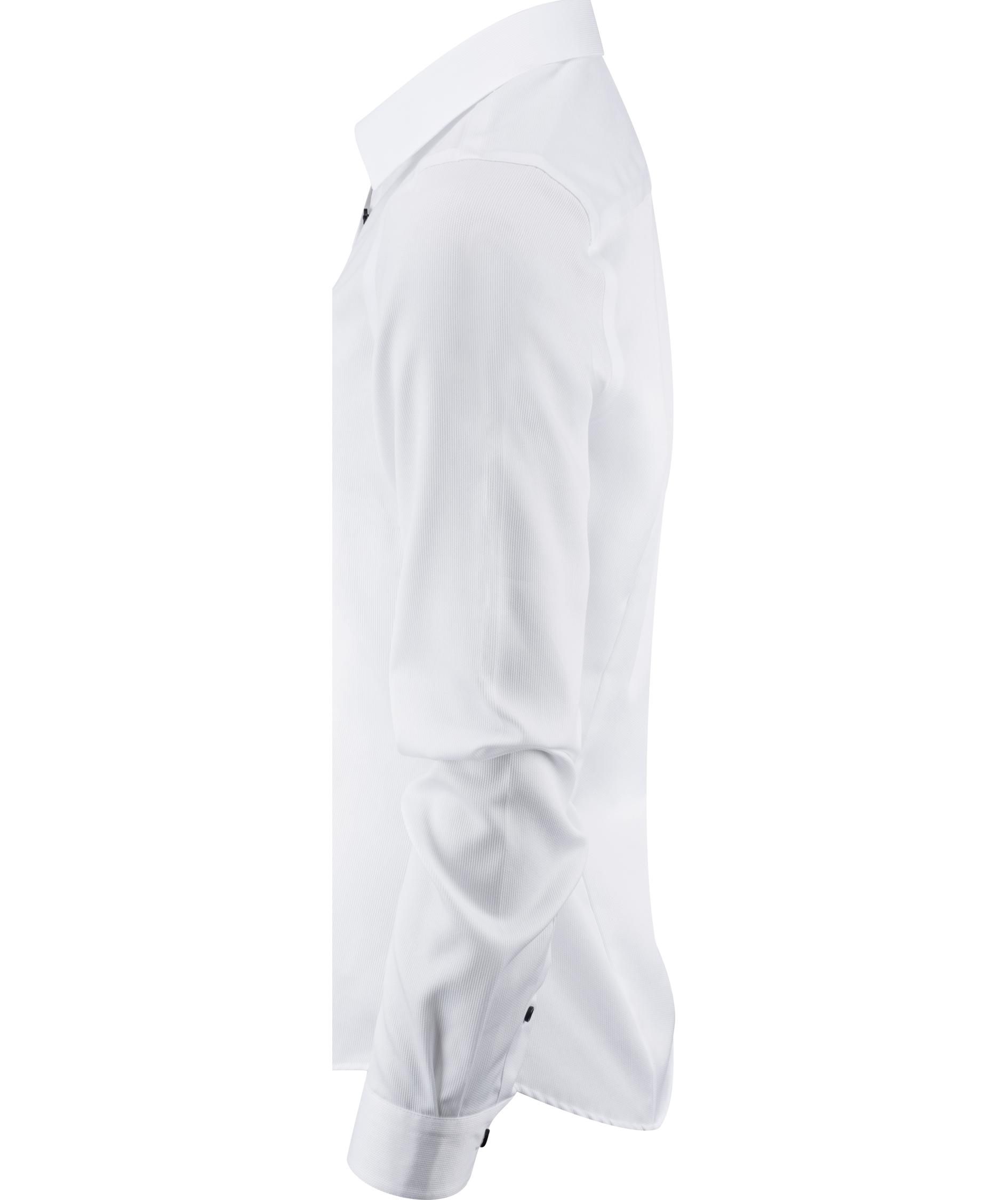 J. Harvest & Frost Twill Purple Bow 146 Lady fit skjorta, Vit, large image number 2