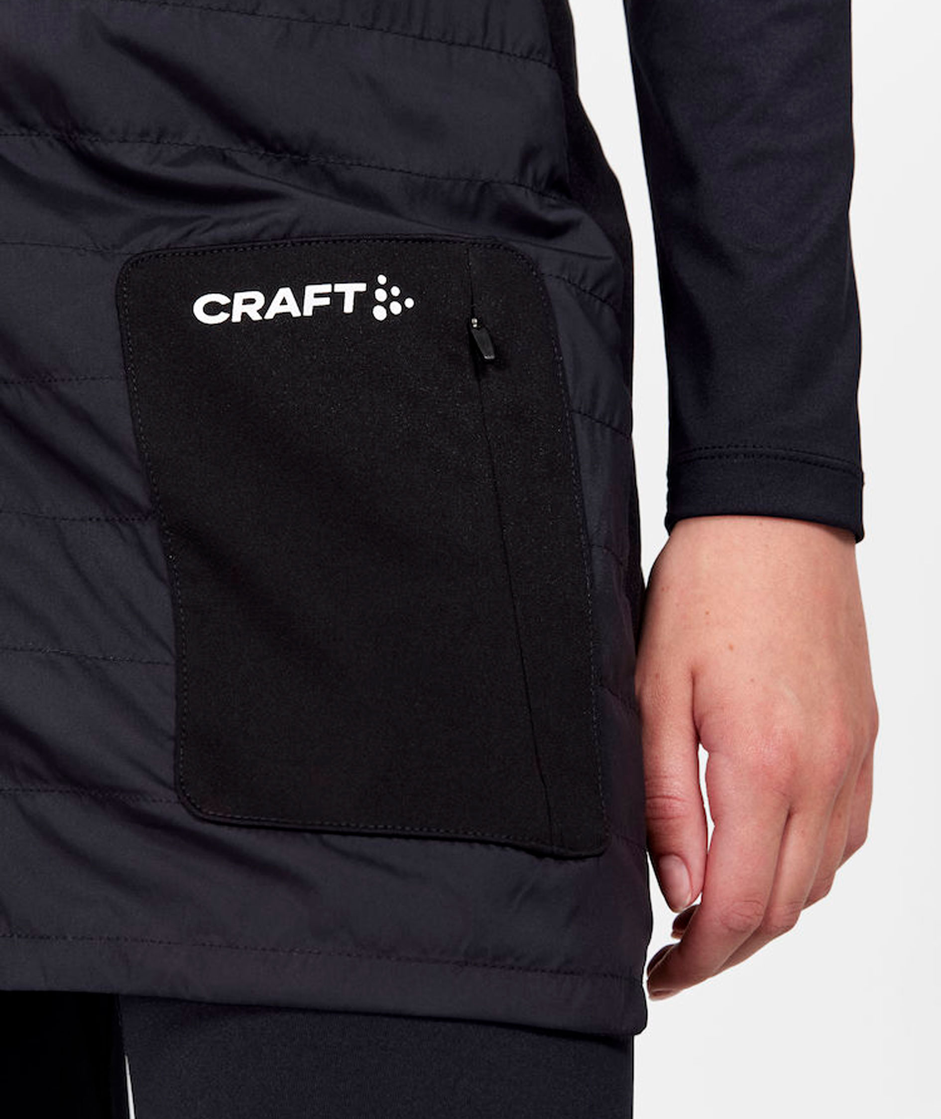 Craft Core Nordic Ski Club Skirt dam, Svart, large image number 3