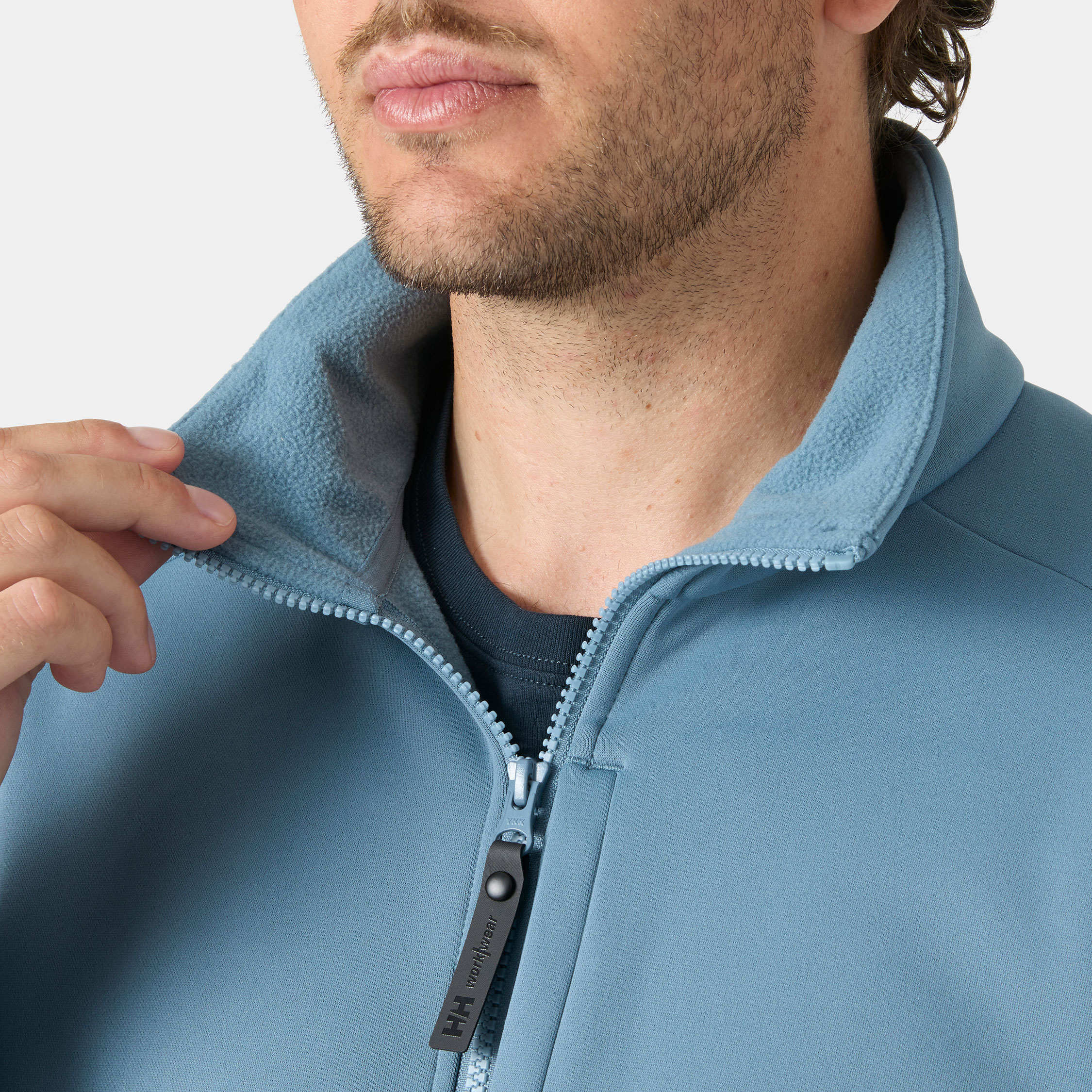 Helly Hansen Tech cardigan, Washed Navy, large image number 4
