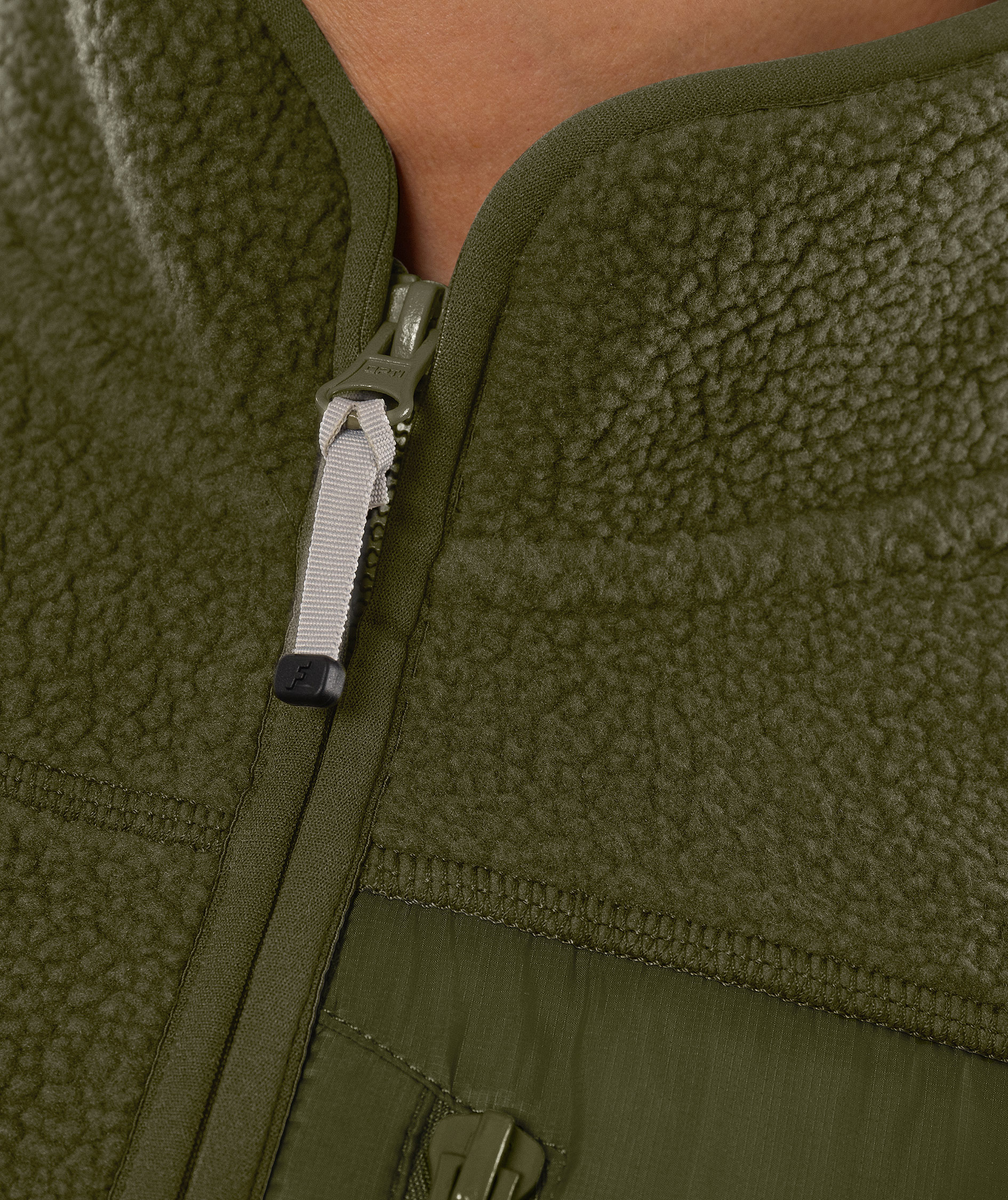 Fristads Argon fleecejacka dam, Ljus Armygr&ouml;n, large image number 6