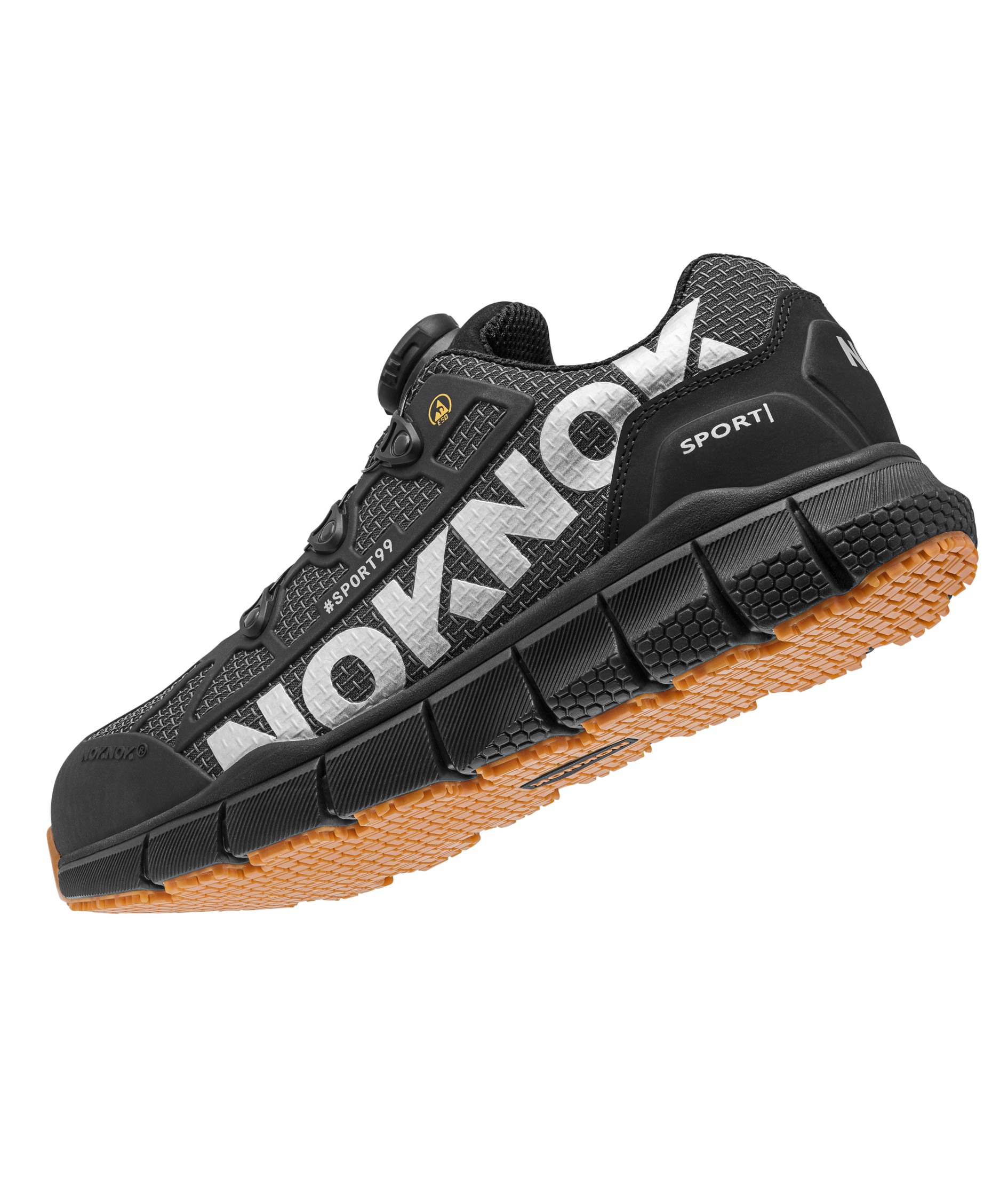 Noknok Sport99 safety shoes S1P, Black, large image number 2