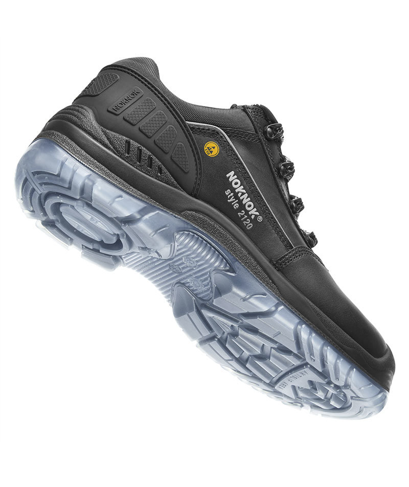 NOKNOK 2120 safety shoes S3, Black, large image number 4