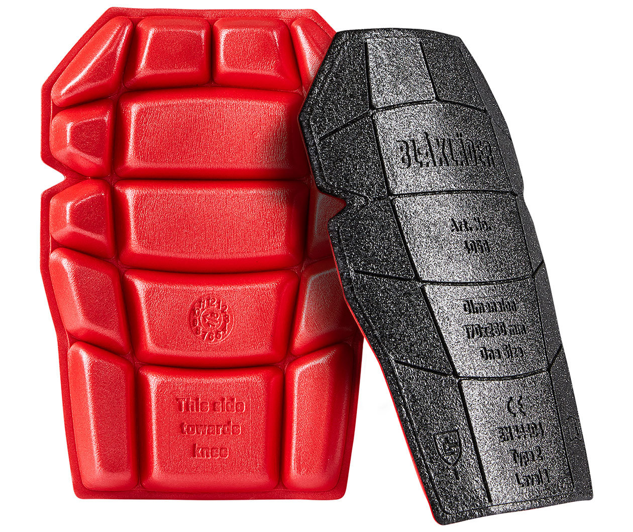 Bl&aring;kl&auml;der kn&auml;skydd