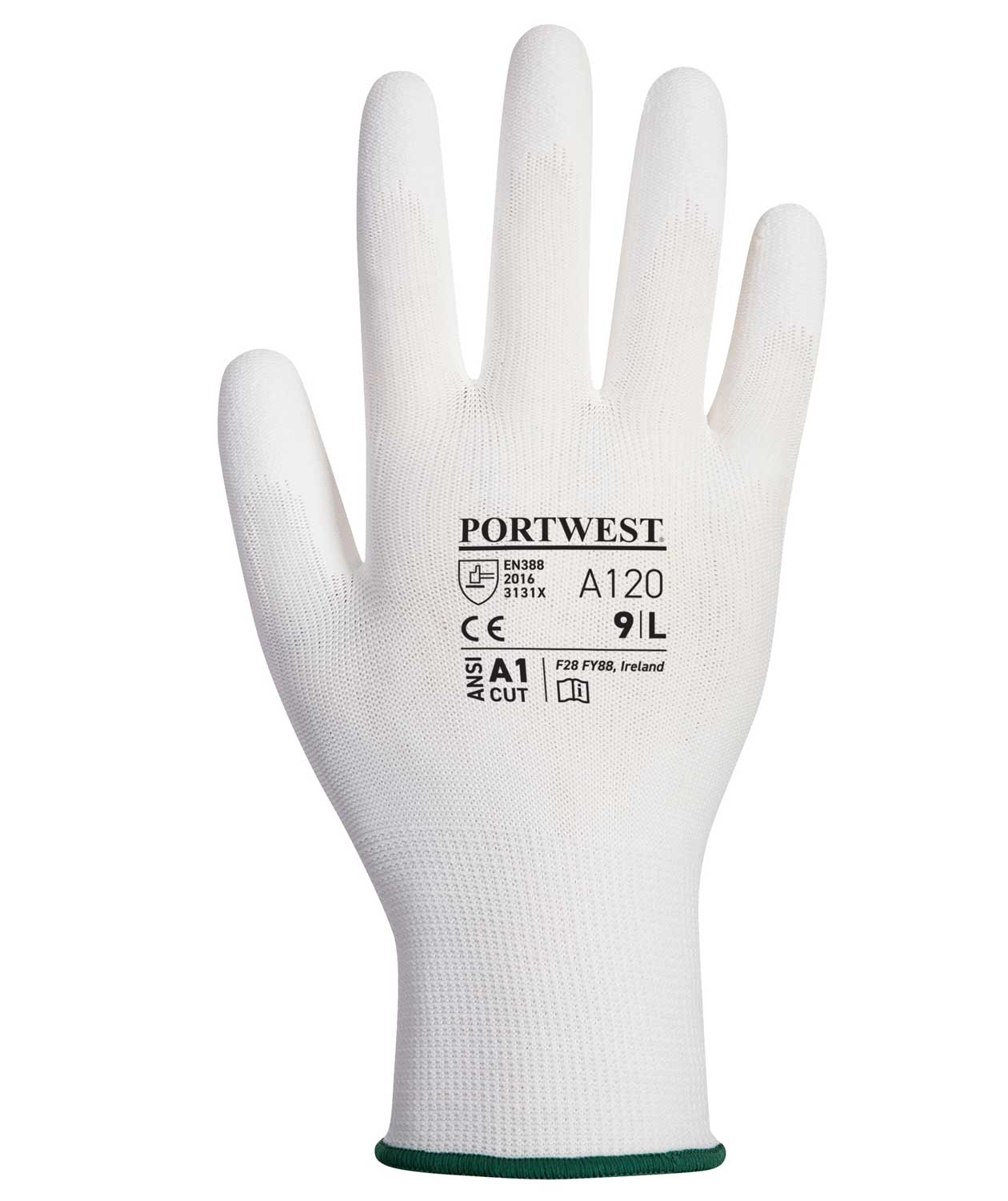 Portwest A120 arbetshandskar, Vit