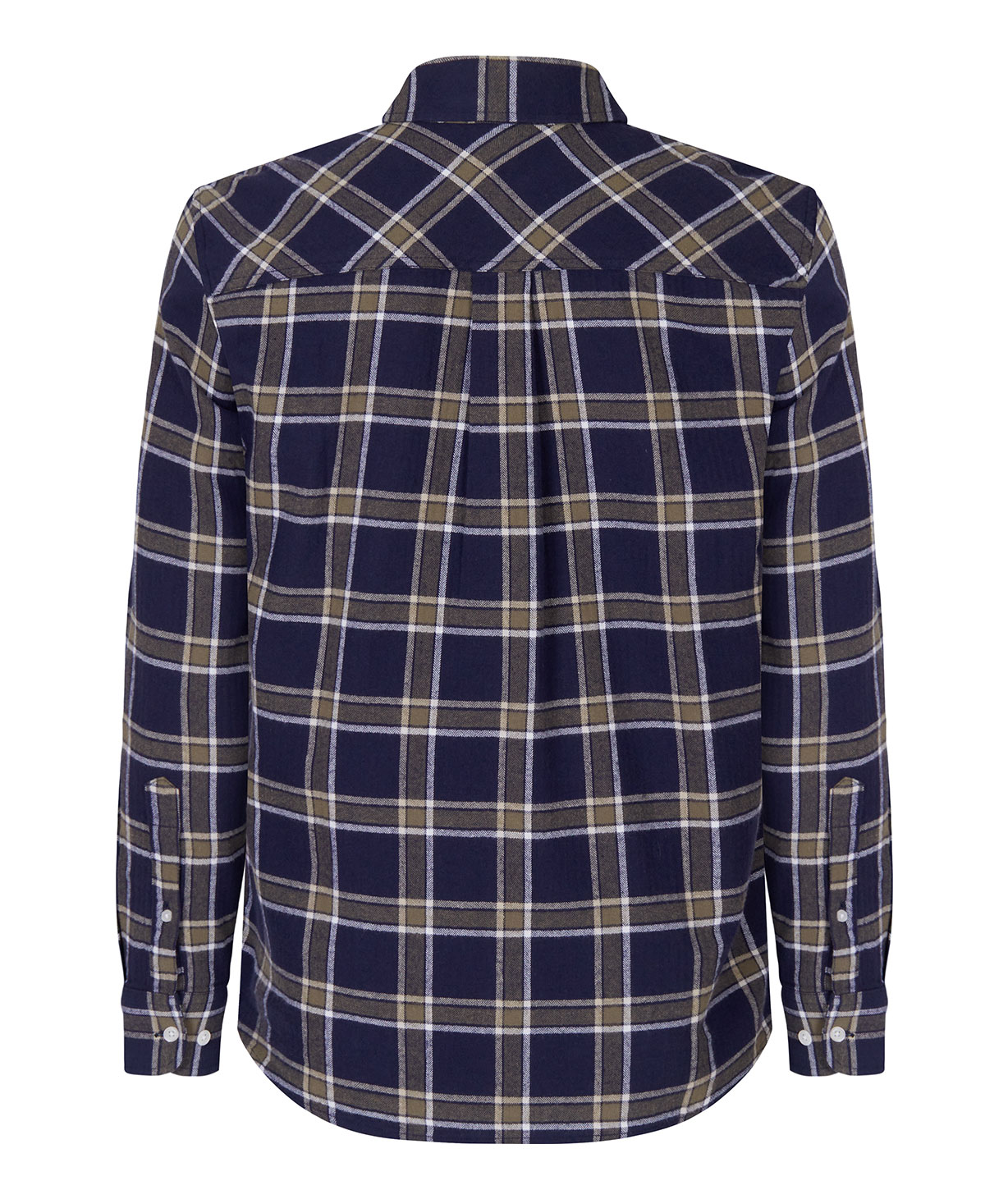 Segers 1227 flannel shirt, Blue/Green, large image number 2