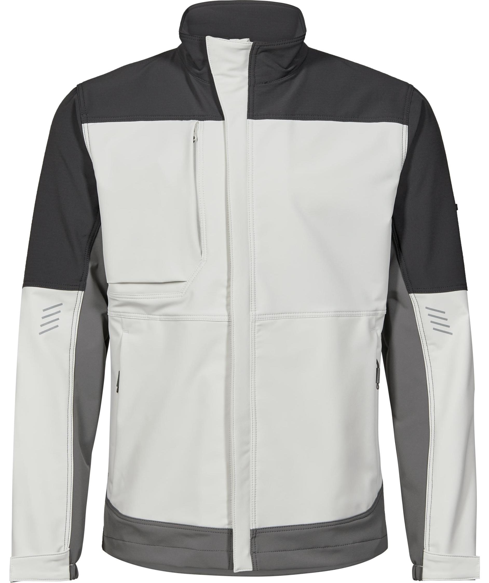 Engel Entire Arbeitsjacke full stretch, Bone White/Anthracite Grey, large image number 0