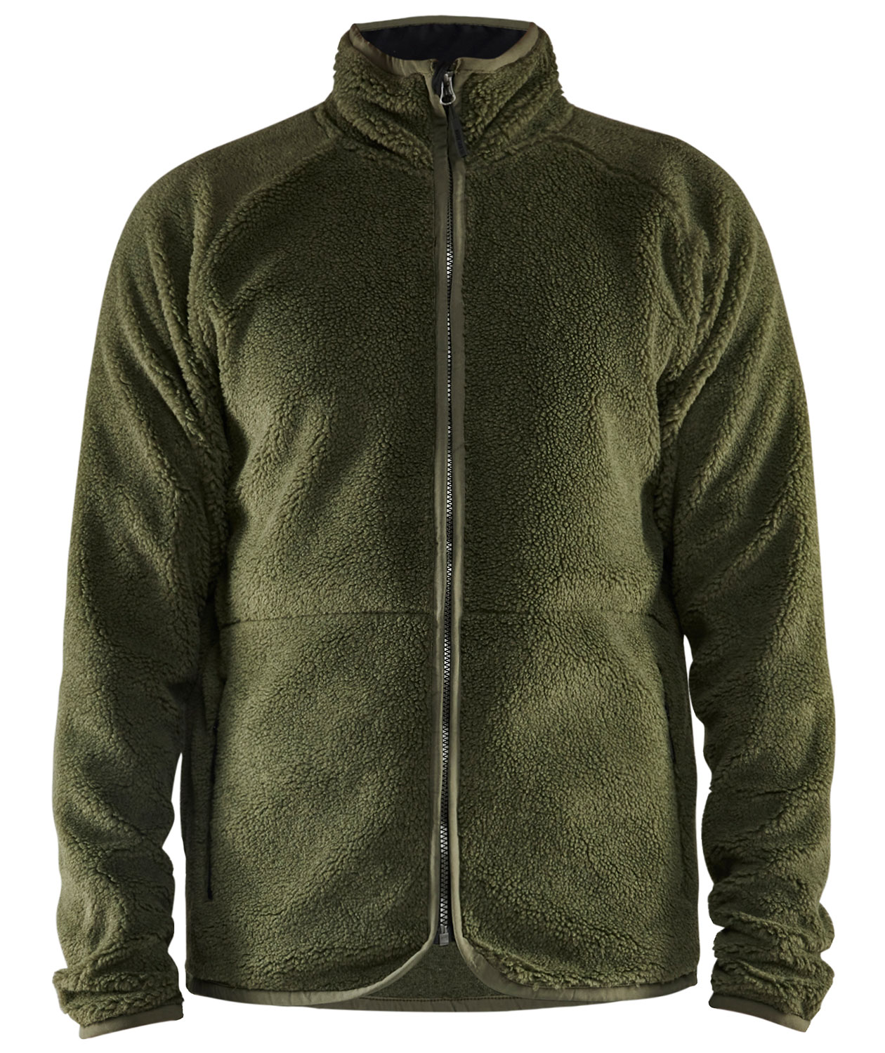 Bl&aring;kl&auml;der p&auml;lsfiberjacka, H&ouml;stgr&ouml;n