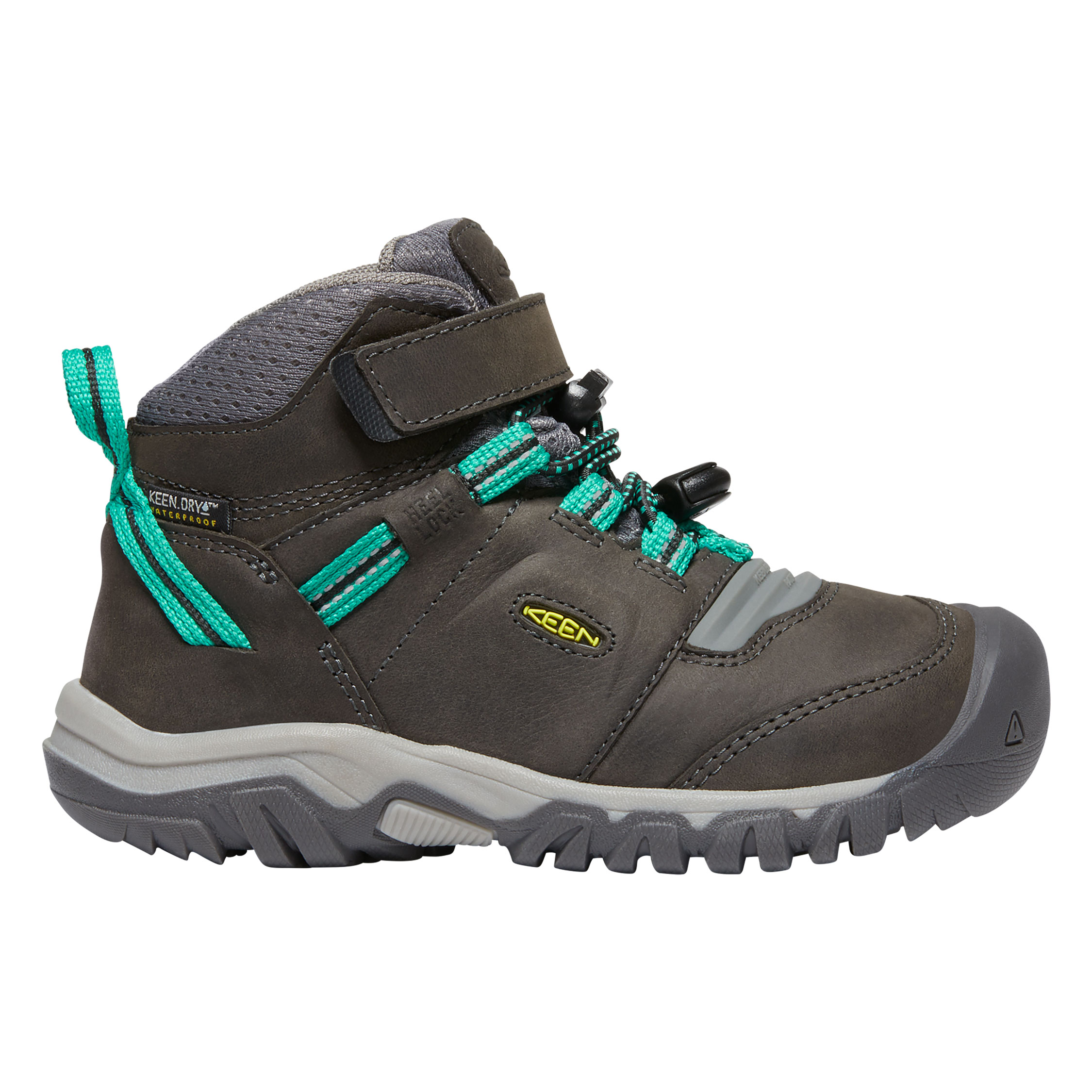 Keen Ridge Flex MID WP st&oslash;vler til b&oslash;rn, Magnet/Greenlake, large image number 4