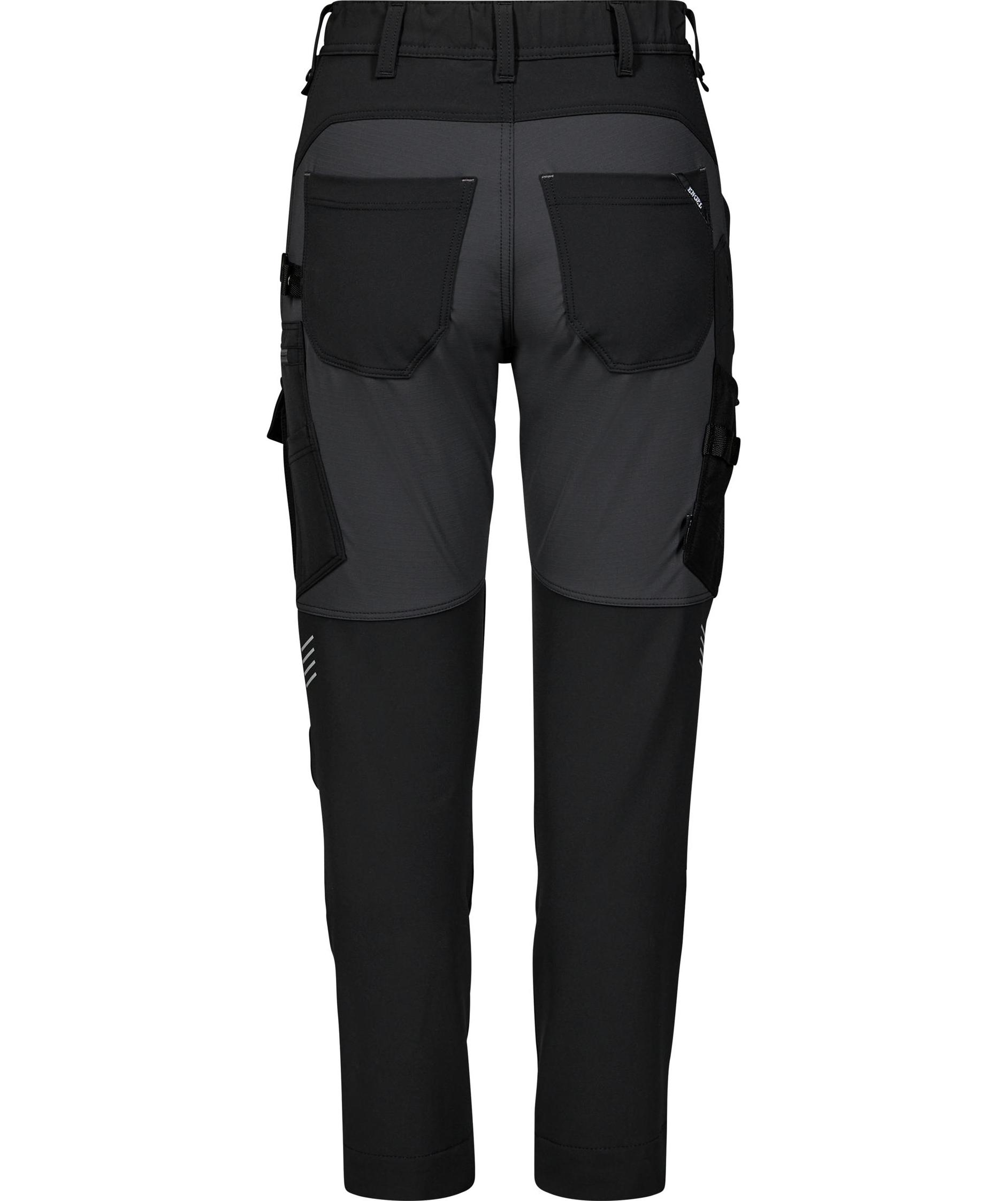 Engel Entire dame arbeidsbukse full stretch, Black/Anthracite Grey, large image number 3