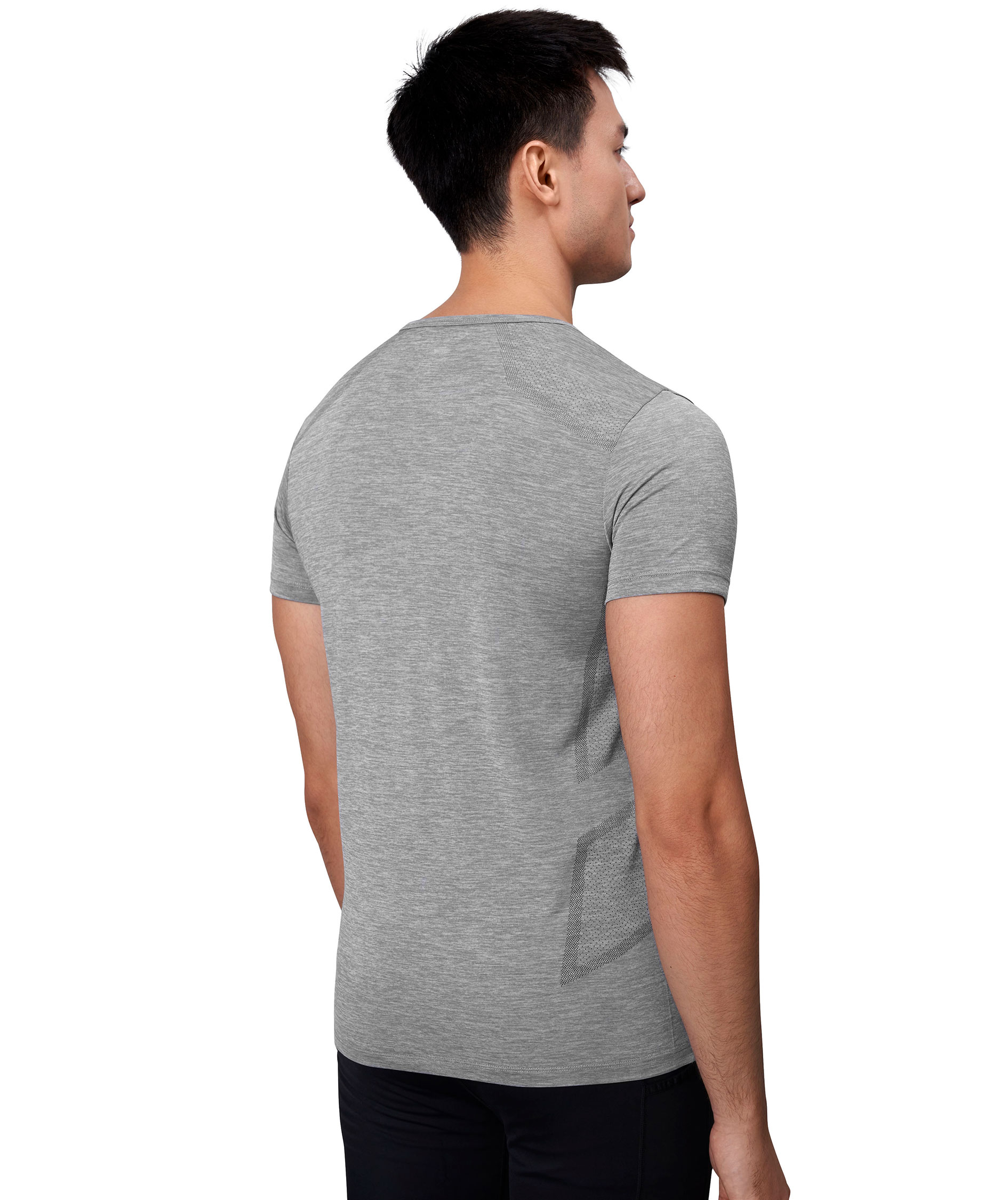 GEYSER seamless T-shirt, Grey Melange, large image number 2