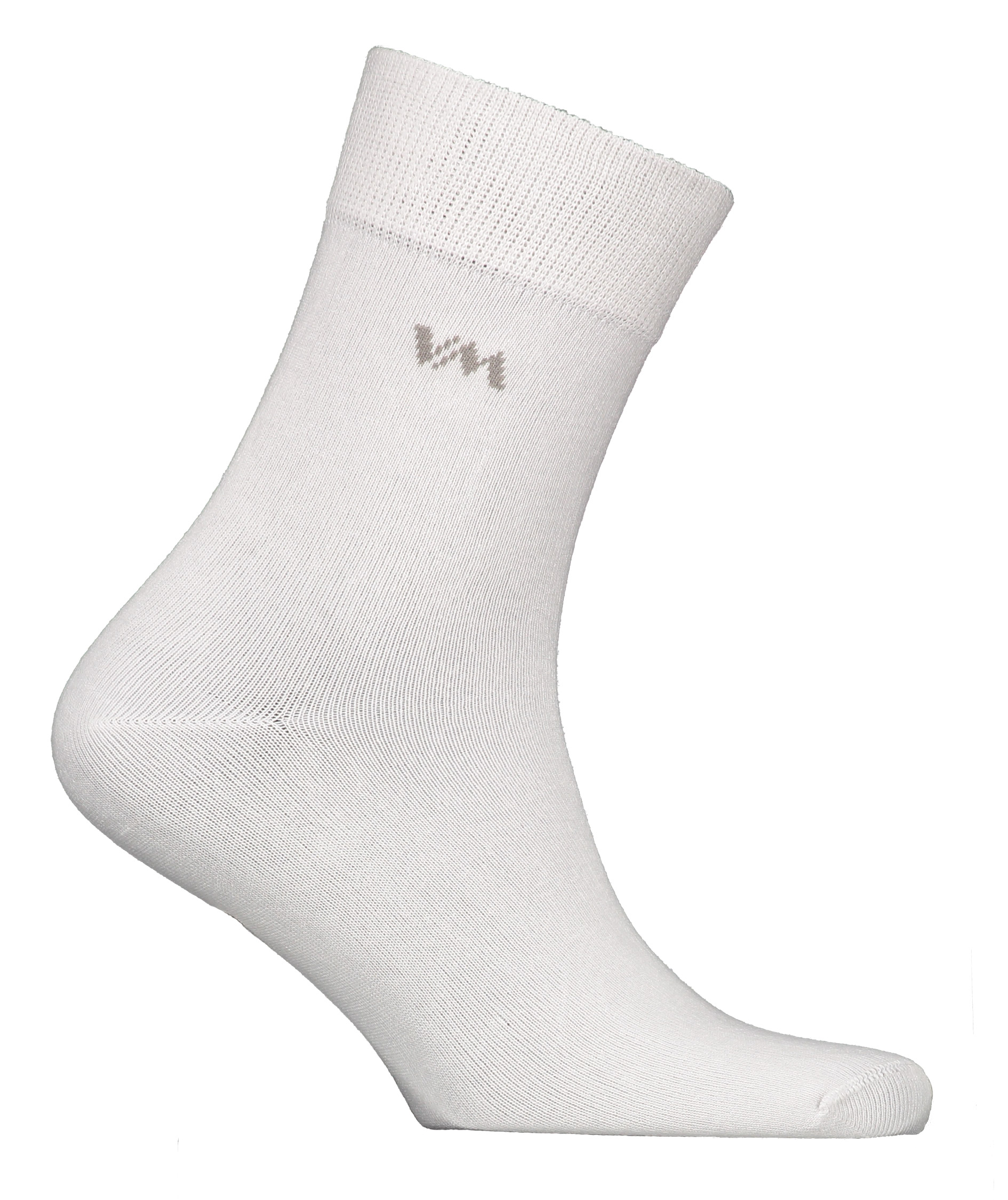 VM Footwear 3-pack Bamboo Medical Socks, White