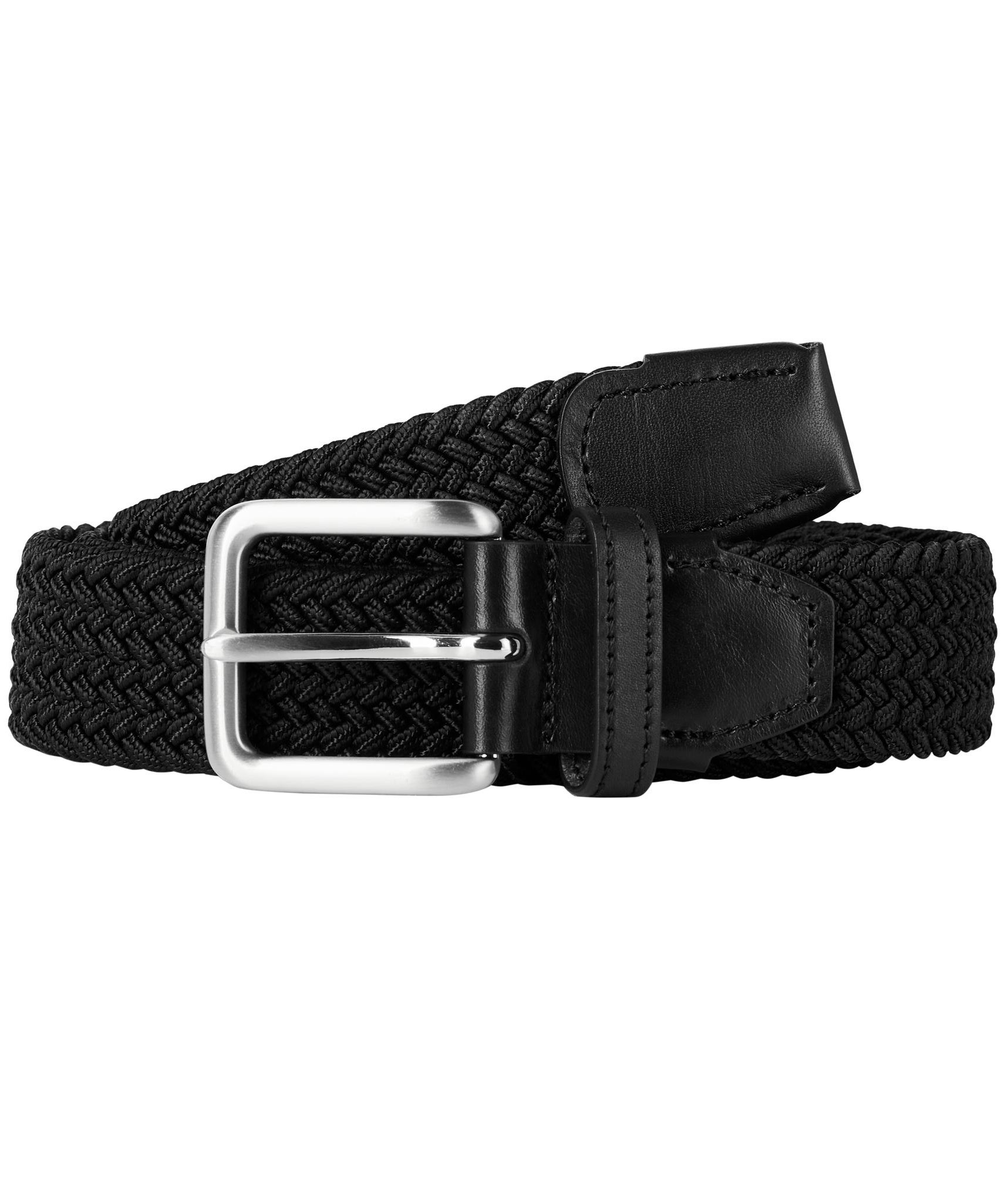 Jack & Jones JACSPRING Elastischer G&uuml;rtel, Schwarz