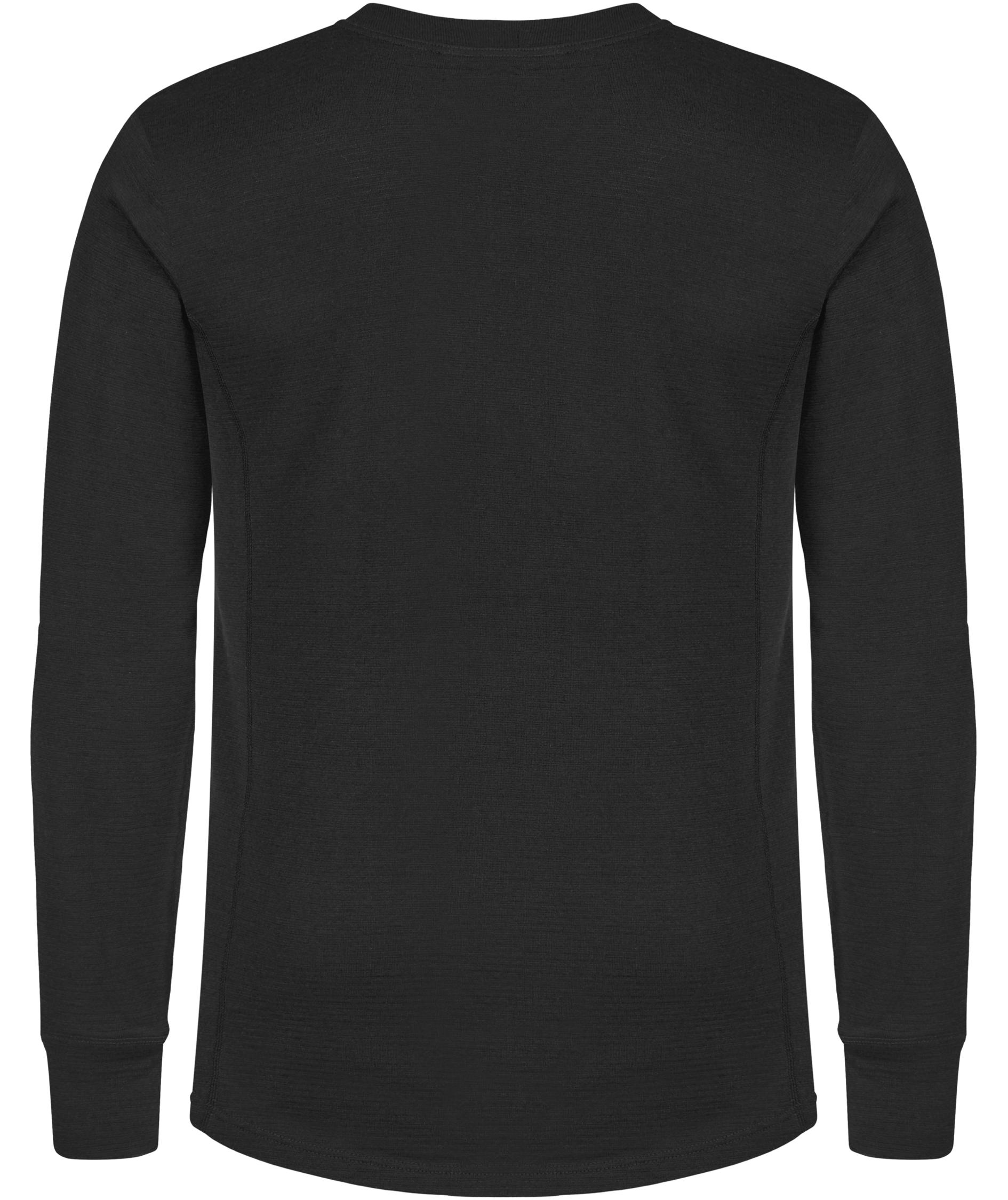 Tranemo FR langermet undertr&oslash;ye med merinoull, Svart