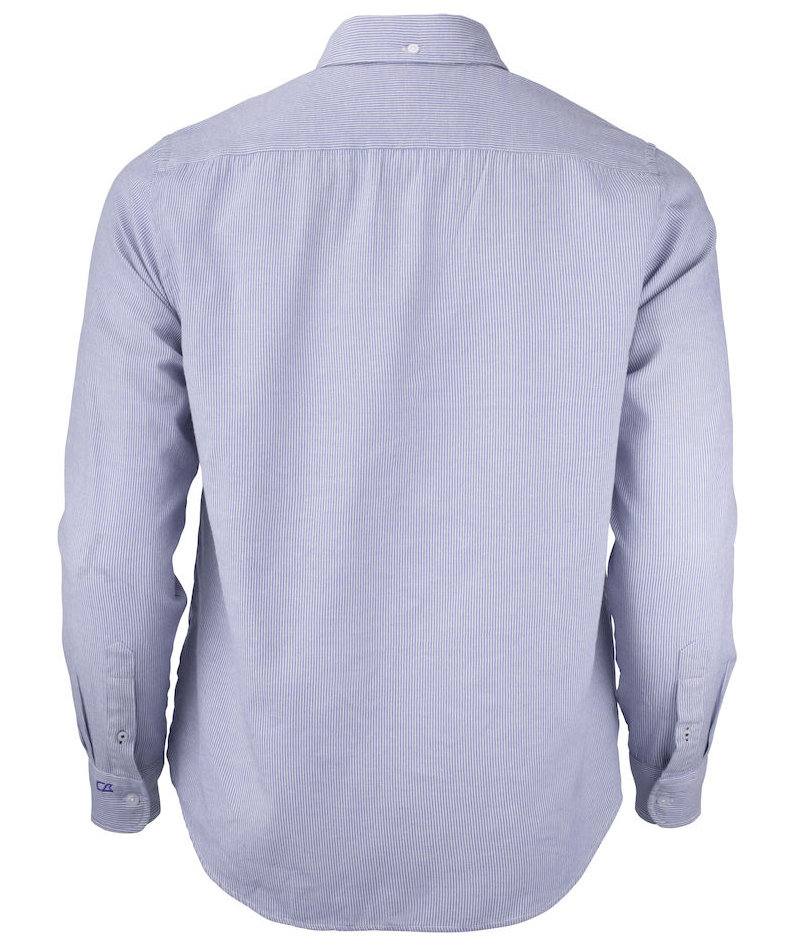 Cutter & Buck Belfair Oxford Modern fit skjorta, Bl&aring;/Vit Randig
